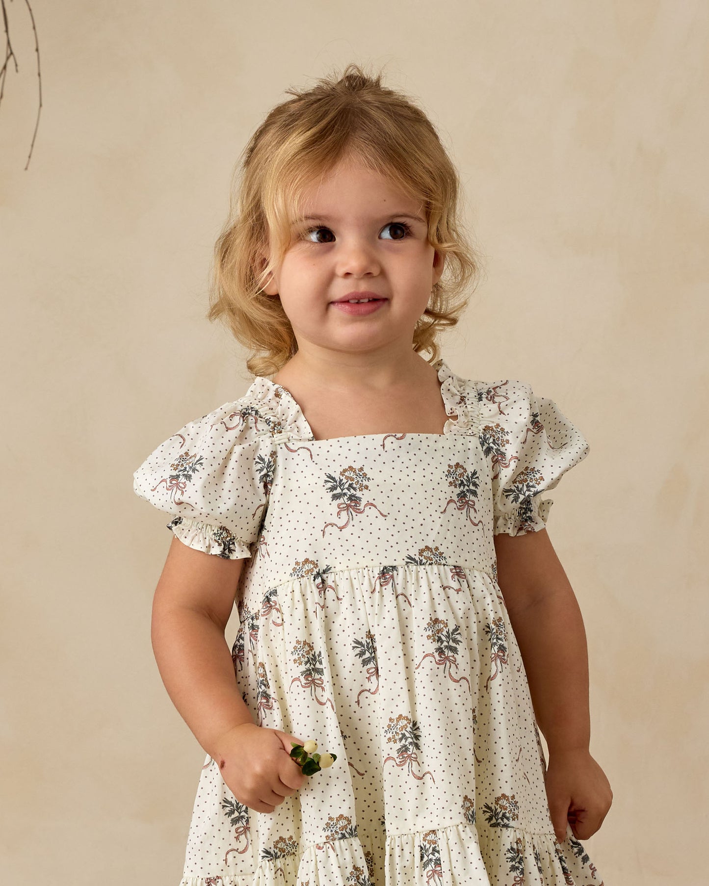 Louella Dress | Vintage Marigold - Rylee + Cru | Kids Clothes | Trendy Baby Clothes | Modern Infant Outfits |