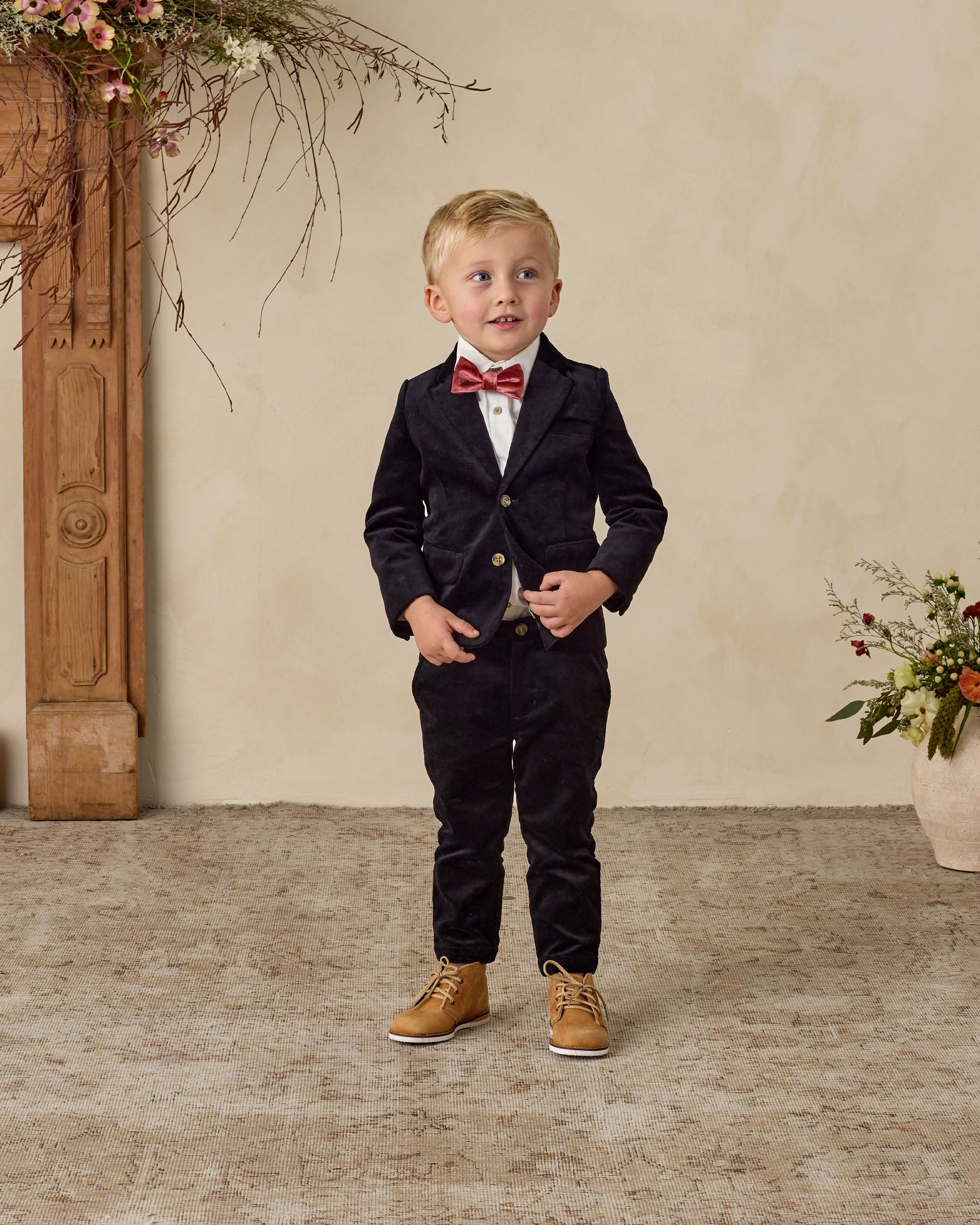 Bow Tie | Ruby - Rylee + Cru | Kids Clothes | Trendy Baby Clothes | Modern Infant Outfits |