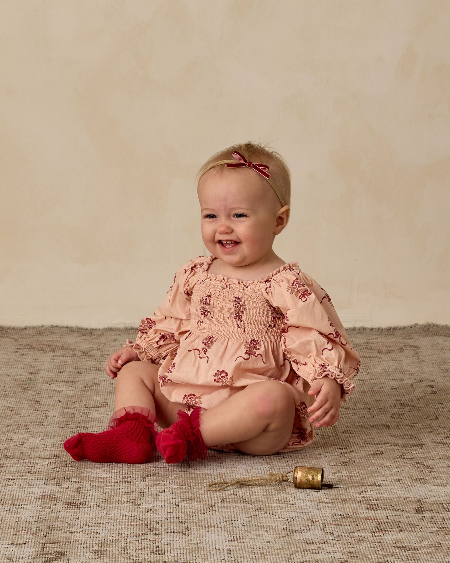 Ruffle Socks | Ruby, Silver Shimmer - Rylee + Cru | Kids Clothes | Trendy Baby Clothes | Modern Infant Outfits |