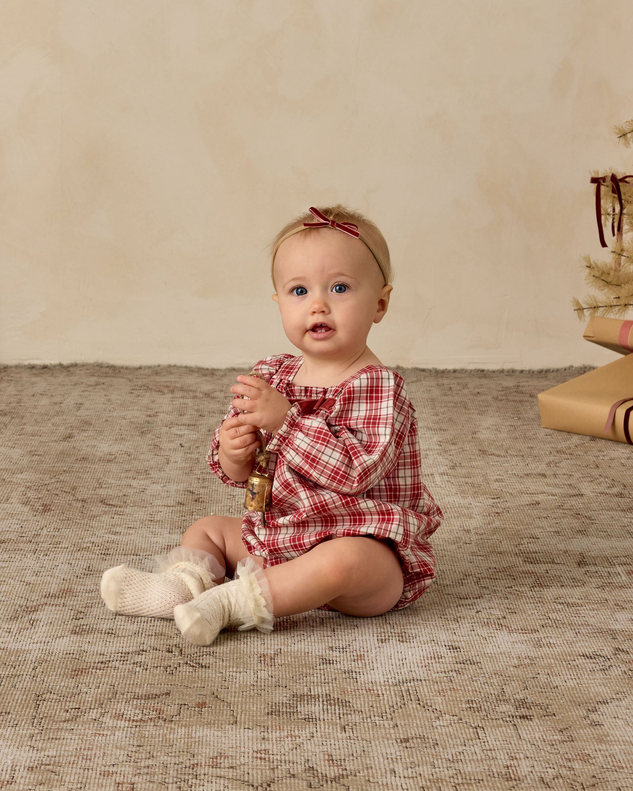 Baby Bow Headbands || Ruby, Pine - Rylee + Cru | Kids Clothes | Trendy Baby Clothes | Modern Infant Outfits |