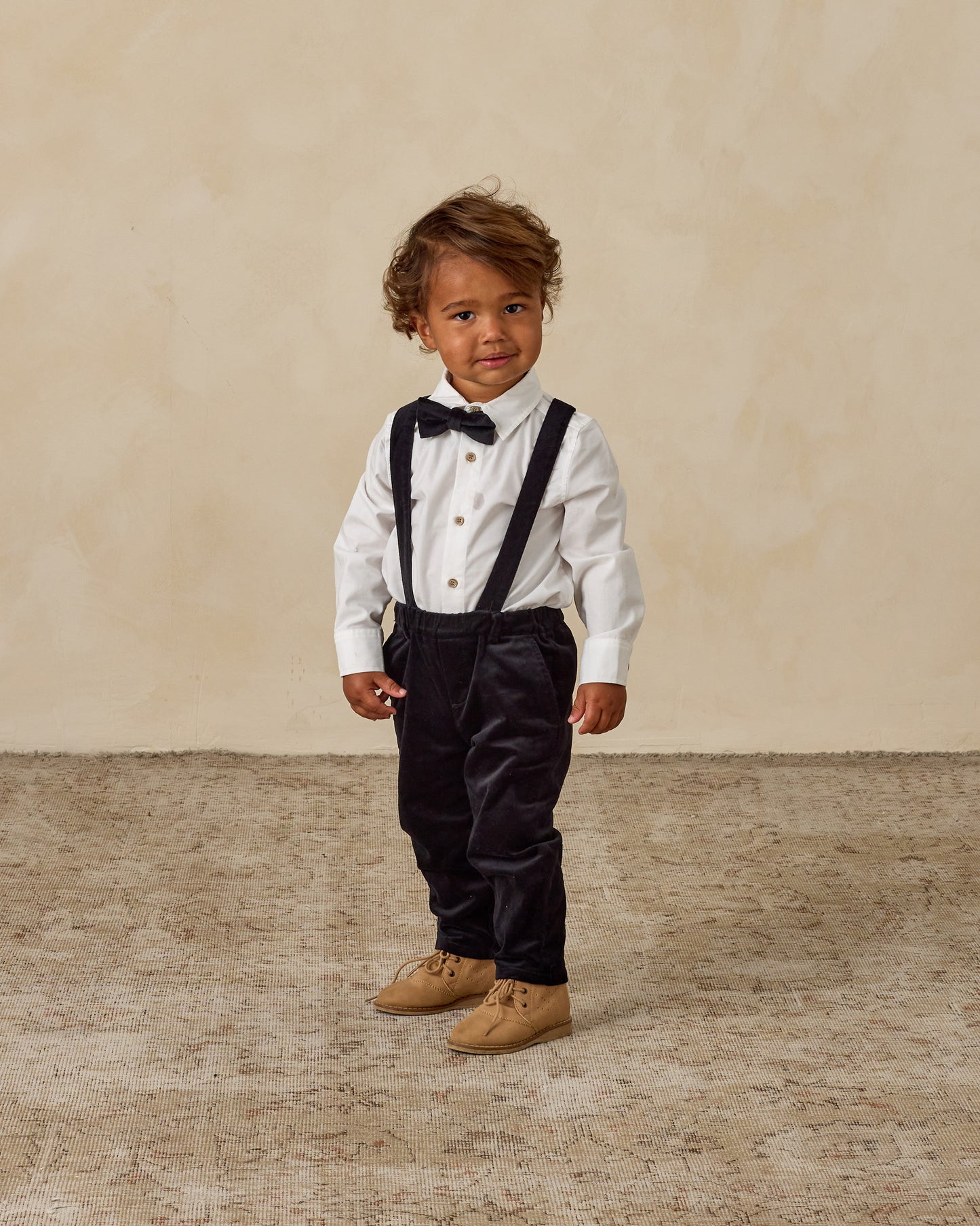 Suspender Pant | Black - Rylee + Cru | Kids Clothes | Trendy Baby Clothes | Modern Infant Outfits |