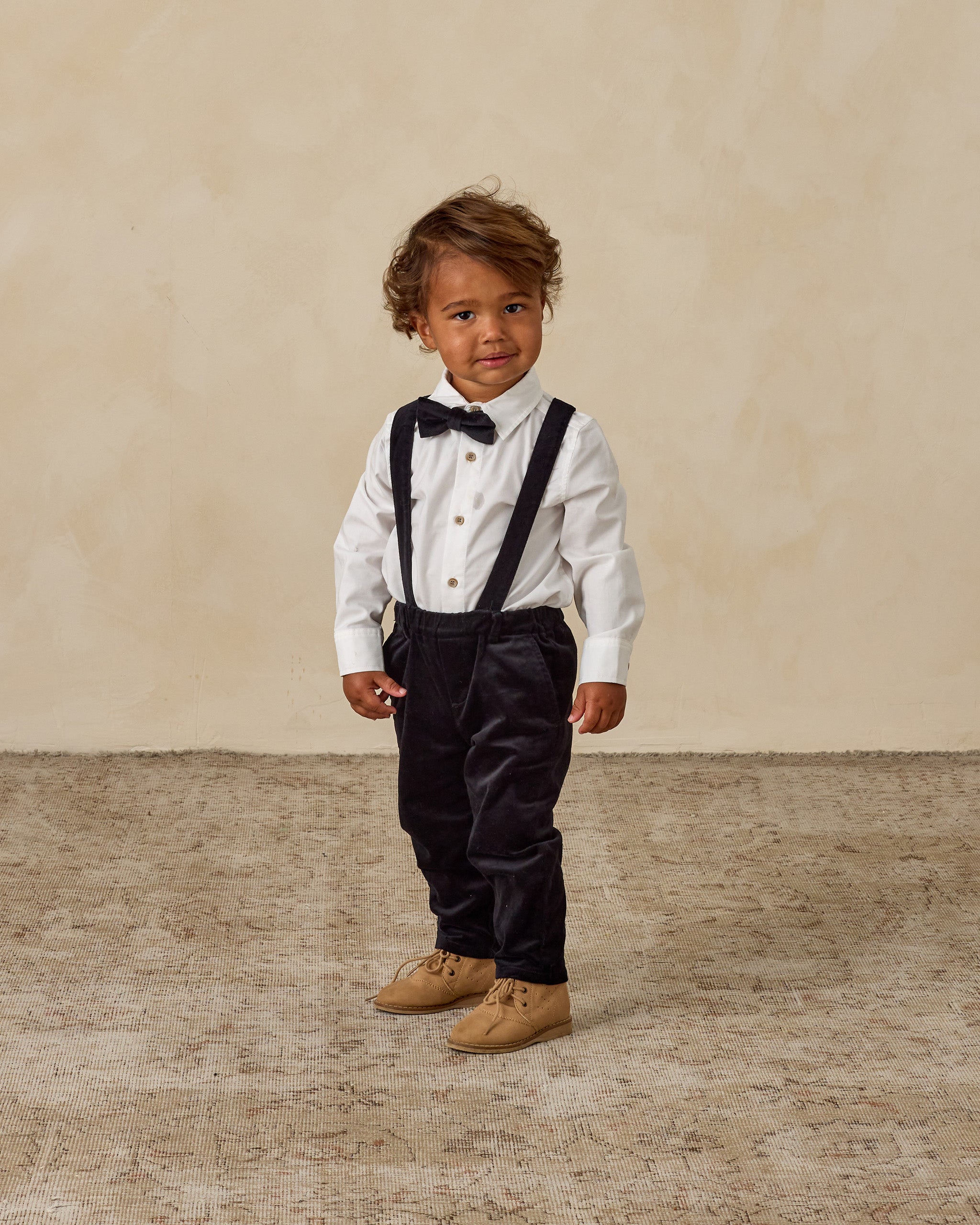Suspender Pant | Black - Rylee + Cru | Kids Clothes | Trendy Baby Clothes | Modern Infant Outfits |
