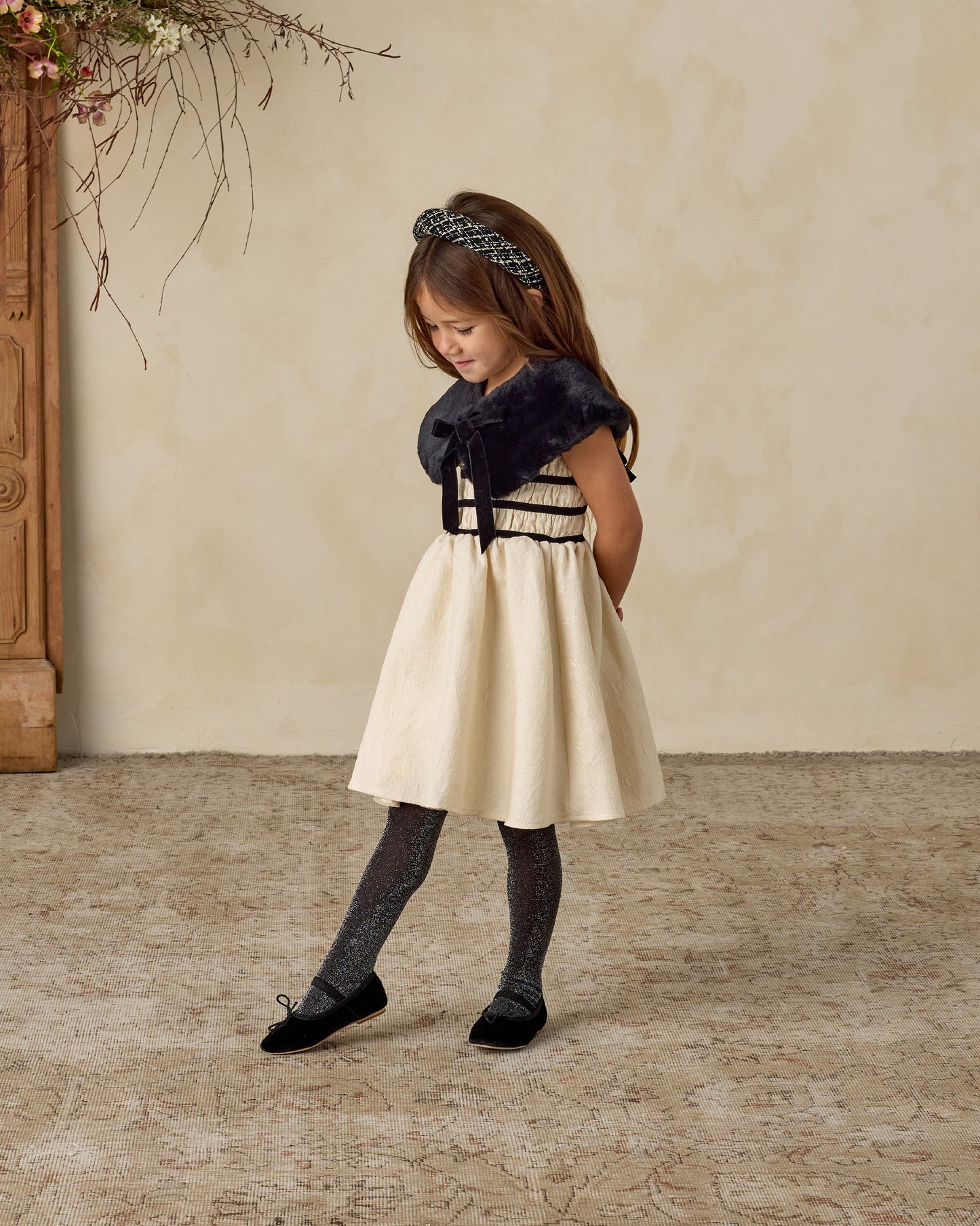 Eloise Collar | Black - Rylee + Cru | Kids Clothes | Trendy Baby Clothes | Modern Infant Outfits |
