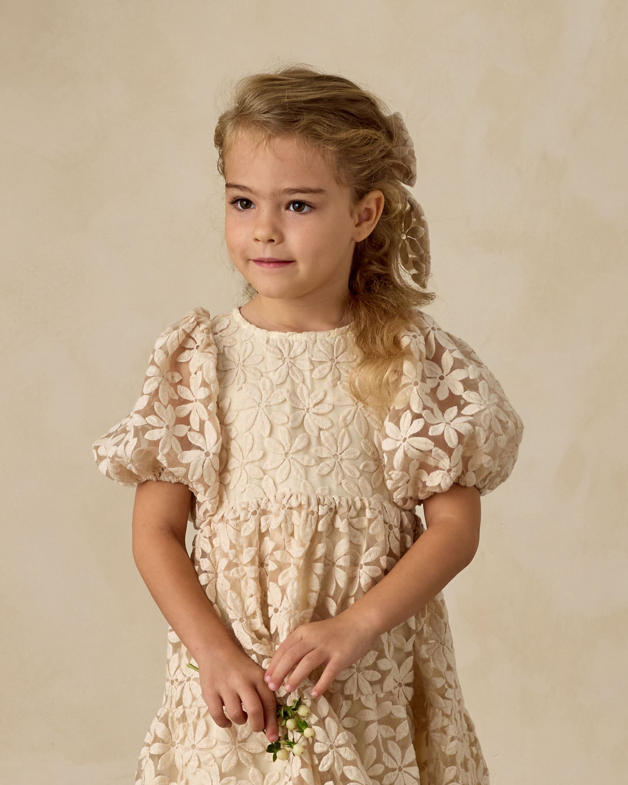 Chloe Dress | Embroidered Daisy - Rylee + Cru | Kids Clothes | Trendy Baby Clothes | Modern Infant Outfits |