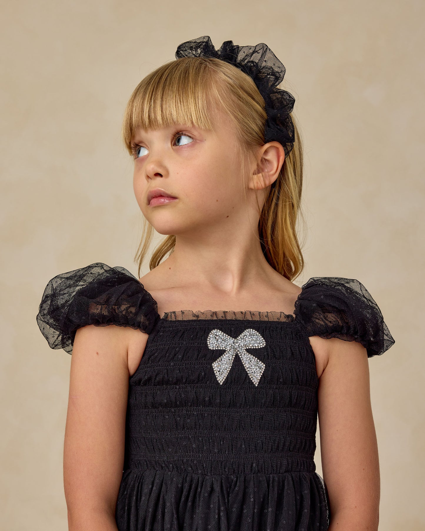 Gathered Headband | Black - Rylee + Cru | Kids Clothes | Trendy Baby Clothes | Modern Infant Outfits |