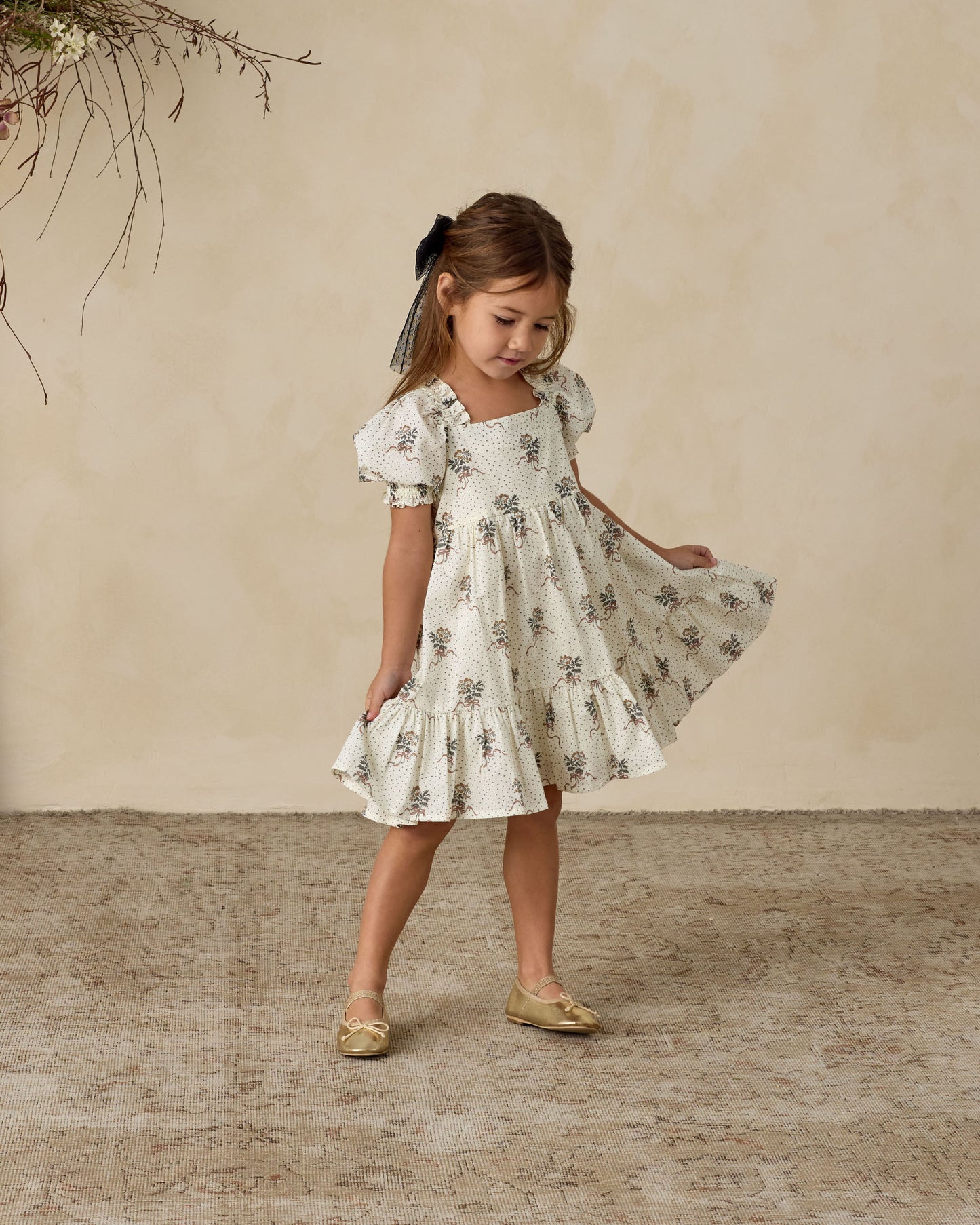 Alice Bow | Black - Rylee + Cru | Kids Clothes | Trendy Baby Clothes | Modern Infant Outfits |