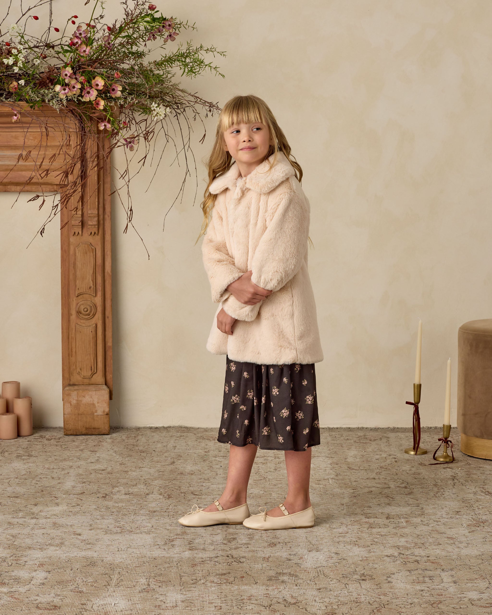 Eloise Coat | Antique - Rylee + Cru | Kids Clothes | Trendy Baby Clothes | Modern Infant Outfits |