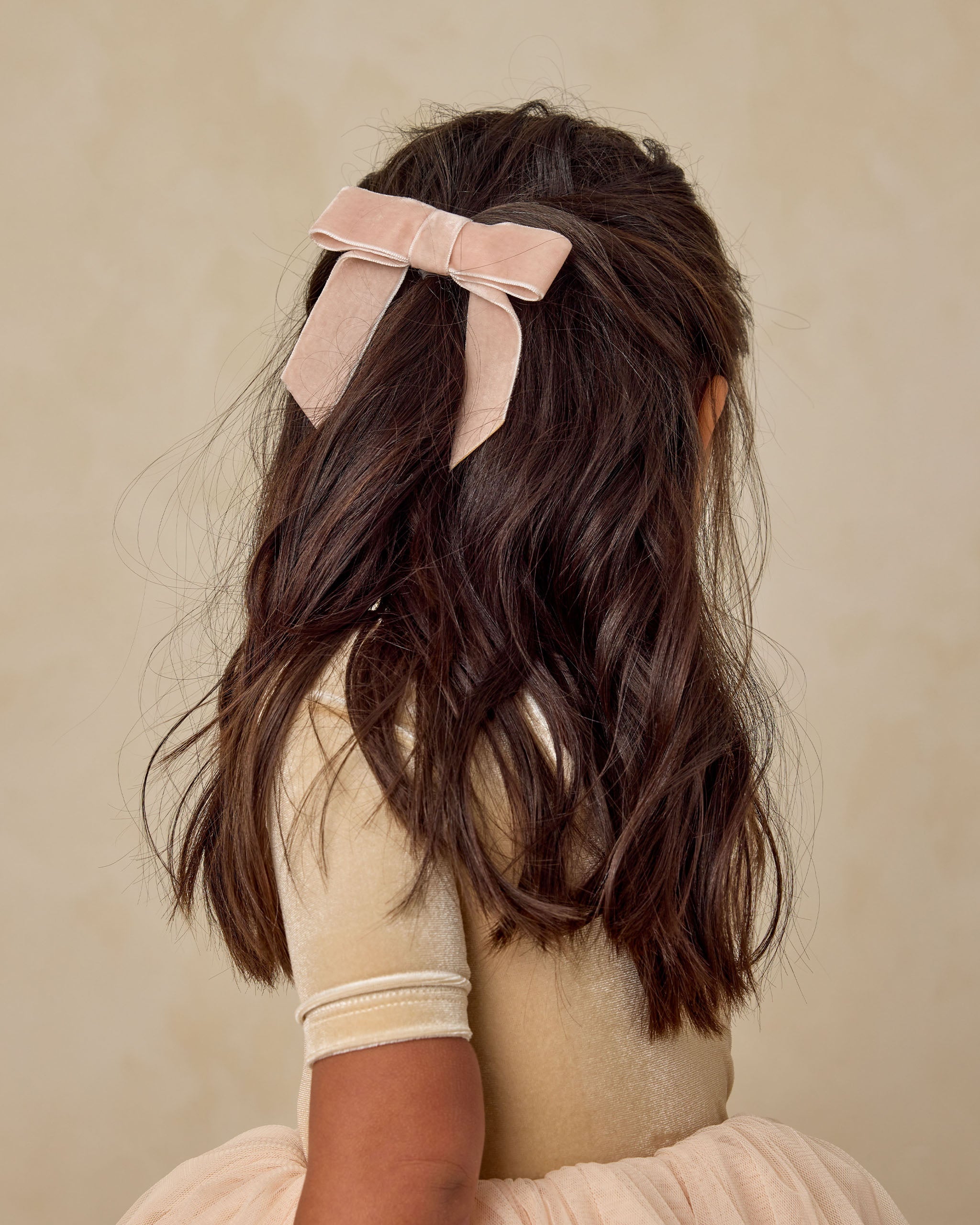 Velvet Bow | Rose - Rylee + Cru | Kids Clothes | Trendy Baby Clothes | Modern Infant Outfits |