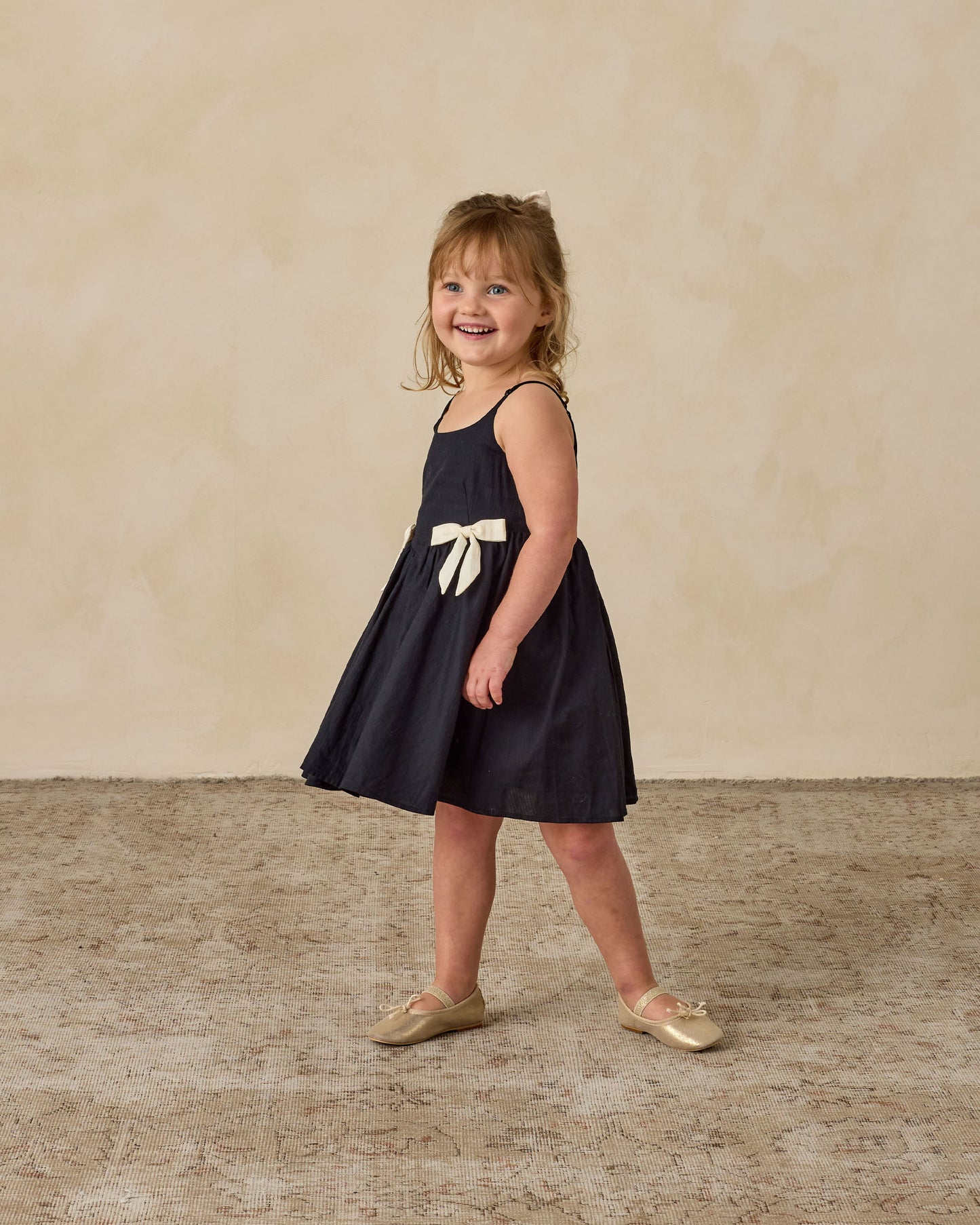 Betsy Dress | Black - Rylee + Cru | Kids Clothes | Trendy Baby Clothes | Modern Infant Outfits |