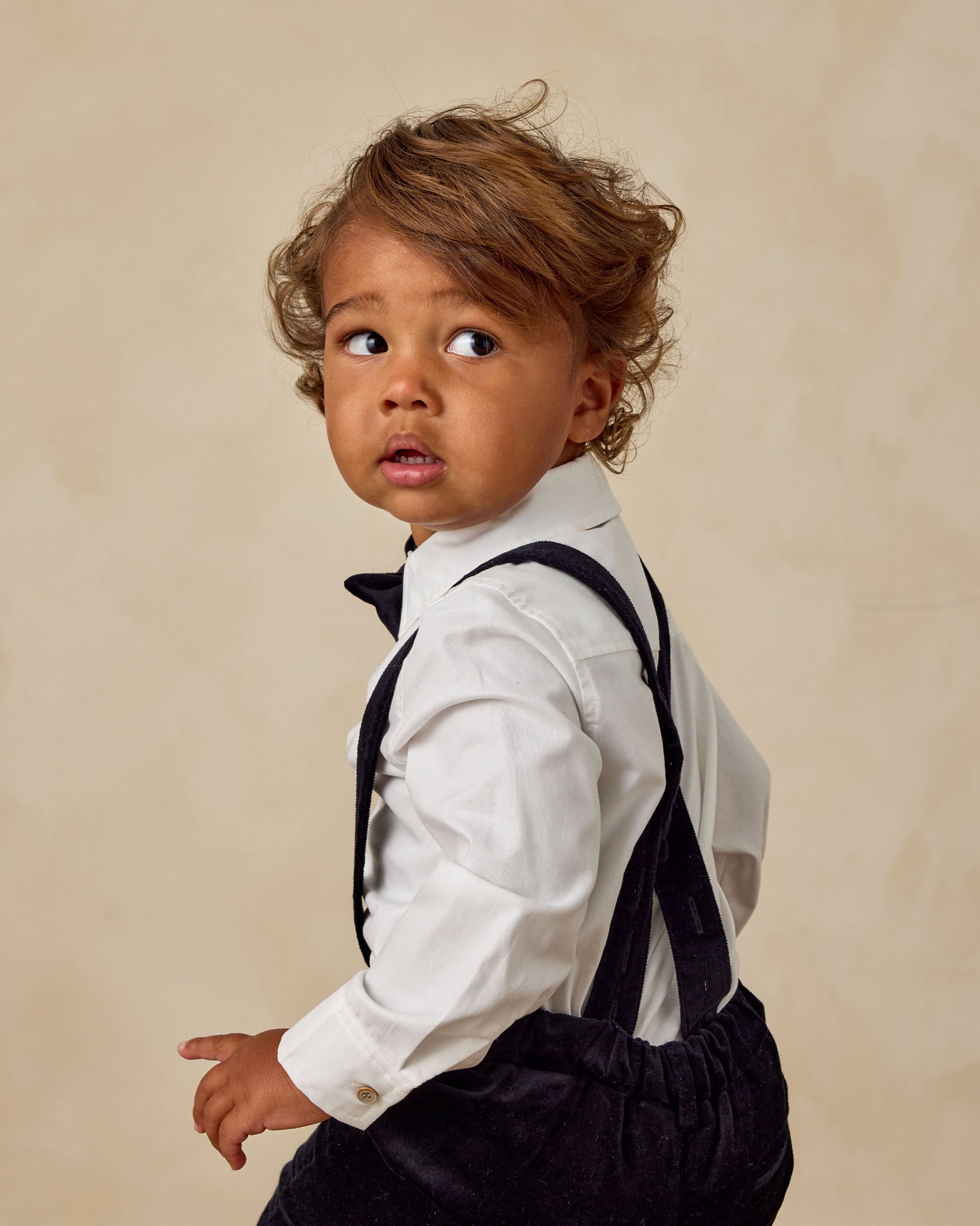 Suspender Pant | Black - Rylee + Cru | Kids Clothes | Trendy Baby Clothes | Modern Infant Outfits |