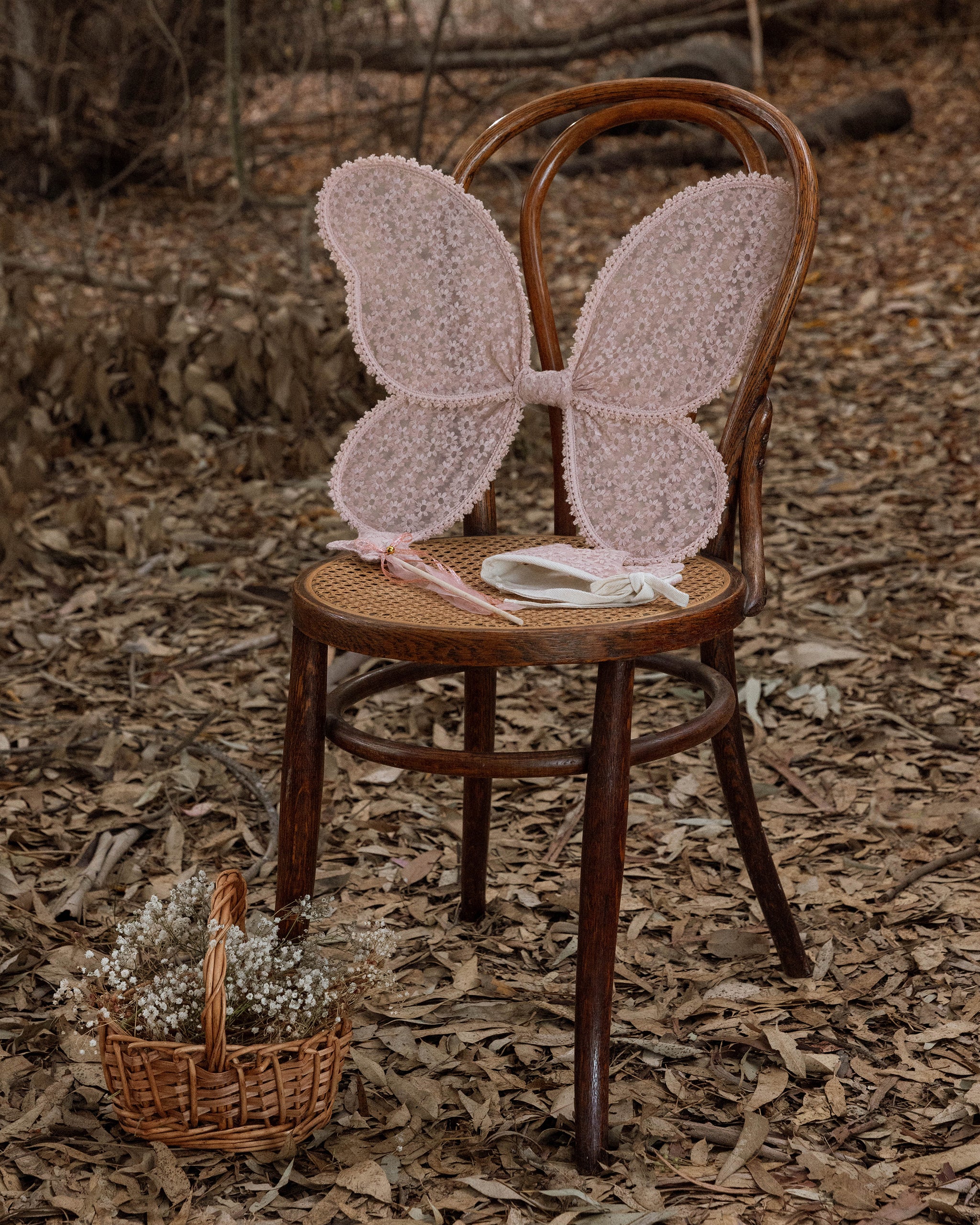 Wings | Rose Embroidered Daisy - Rylee + Cru | Kids Clothes | Trendy Baby Clothes | Modern Infant Outfits |