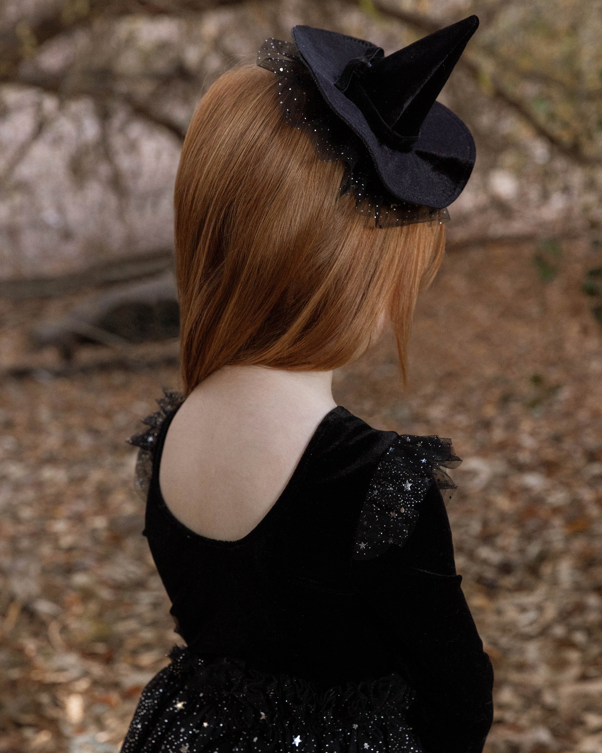 Witch Hat Headband | Black - Rylee + Cru | Kids Clothes | Trendy Baby Clothes | Modern Infant Outfits |