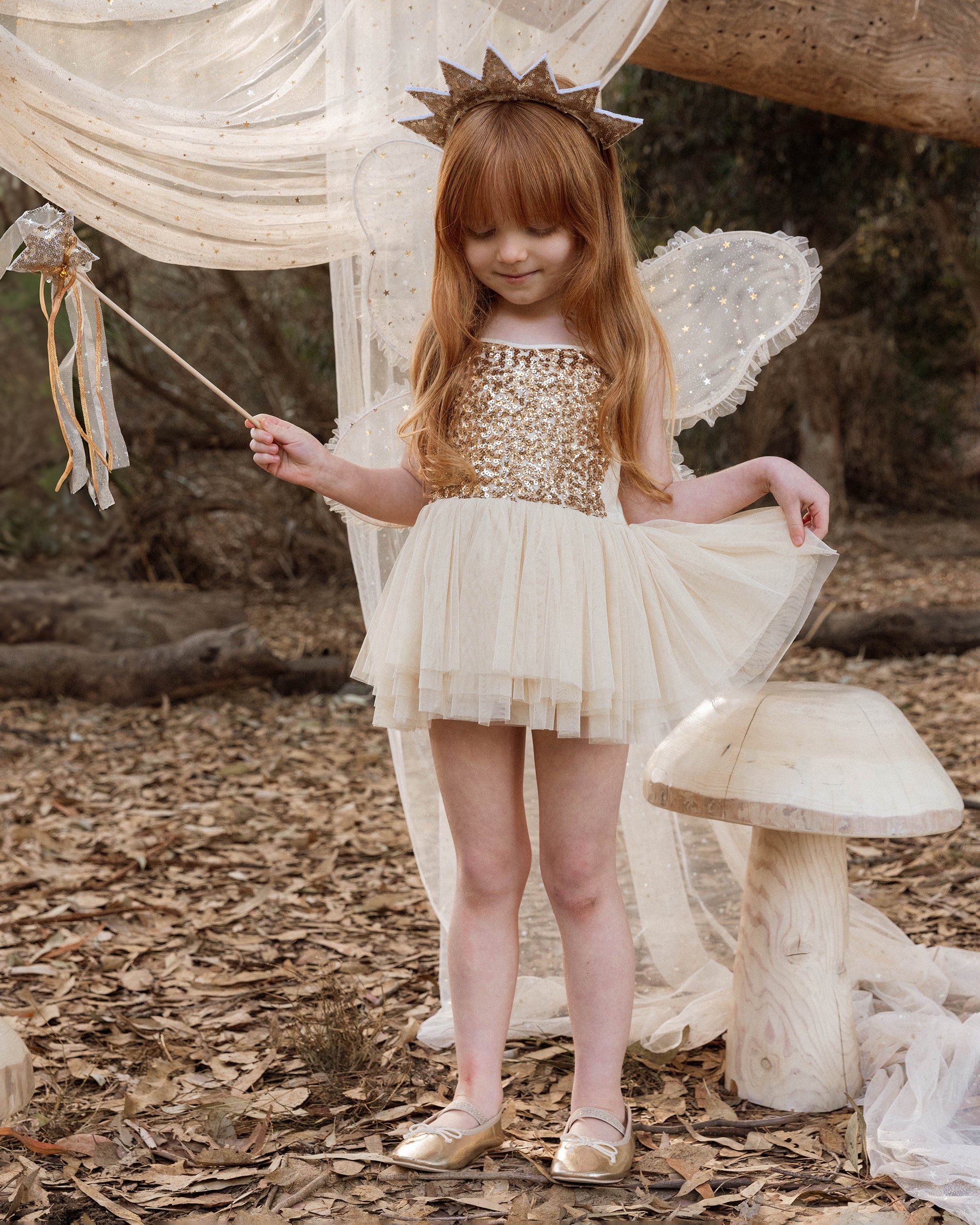 Wings | Champagne Stars - Rylee + Cru | Kids Clothes | Trendy Baby Clothes | Modern Infant Outfits |