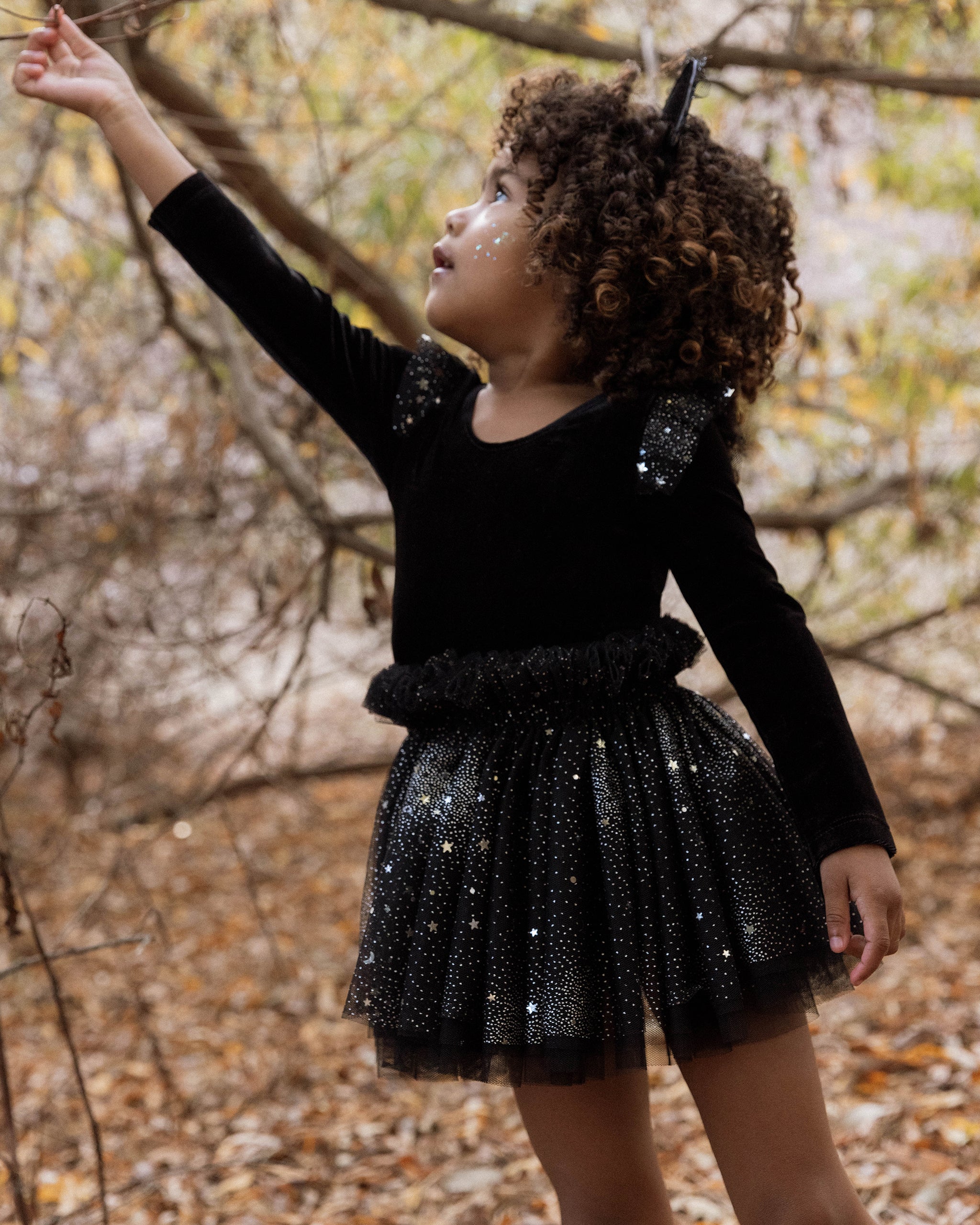 Lottie Tutu Set | Night Sky - Rylee + Cru | Kids Clothes | Trendy Baby Clothes | Modern Infant Outfits |