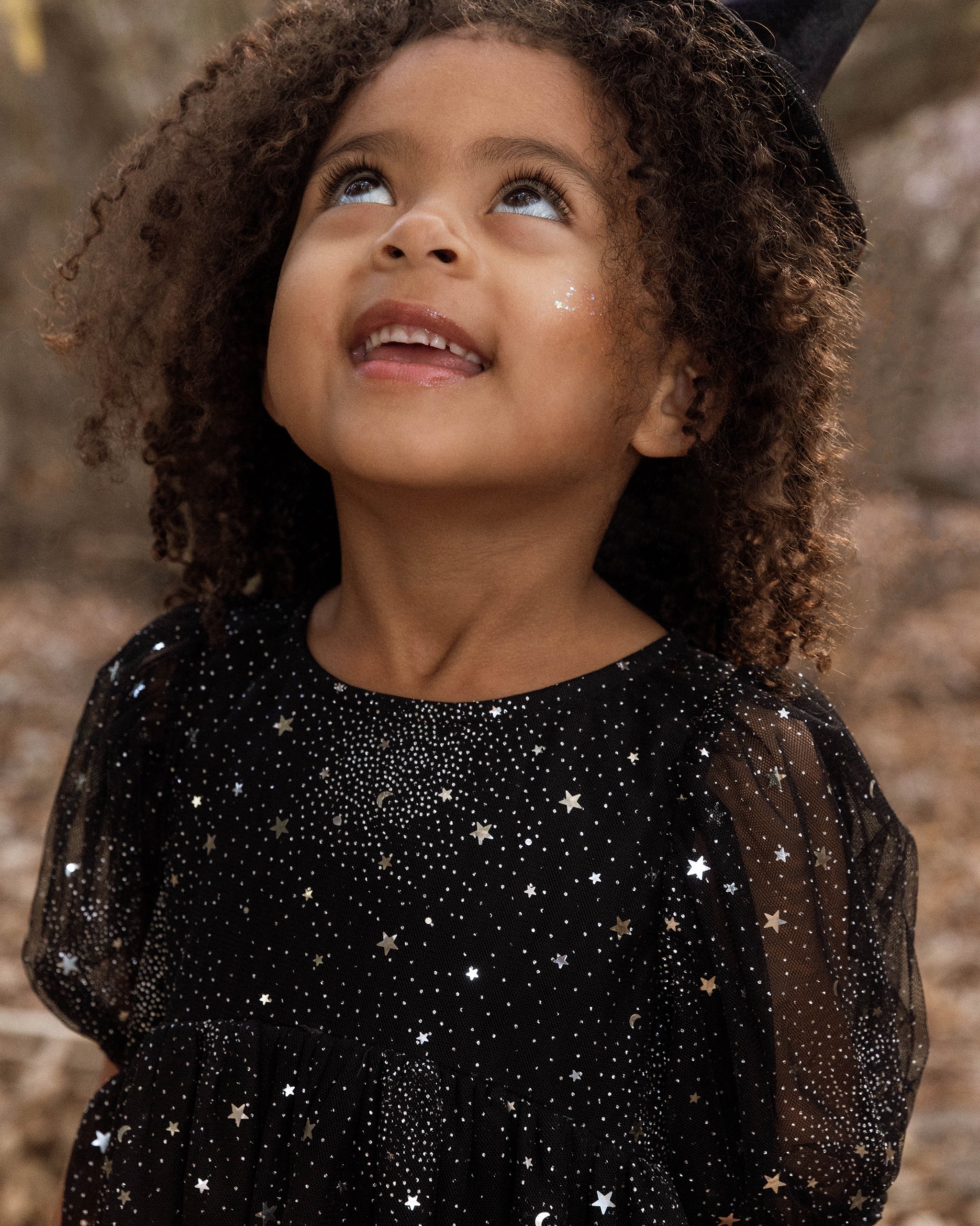 Luna Dress | Night Sky - Rylee + Cru | Kids Clothes | Trendy Baby Clothes | Modern Infant Outfits |