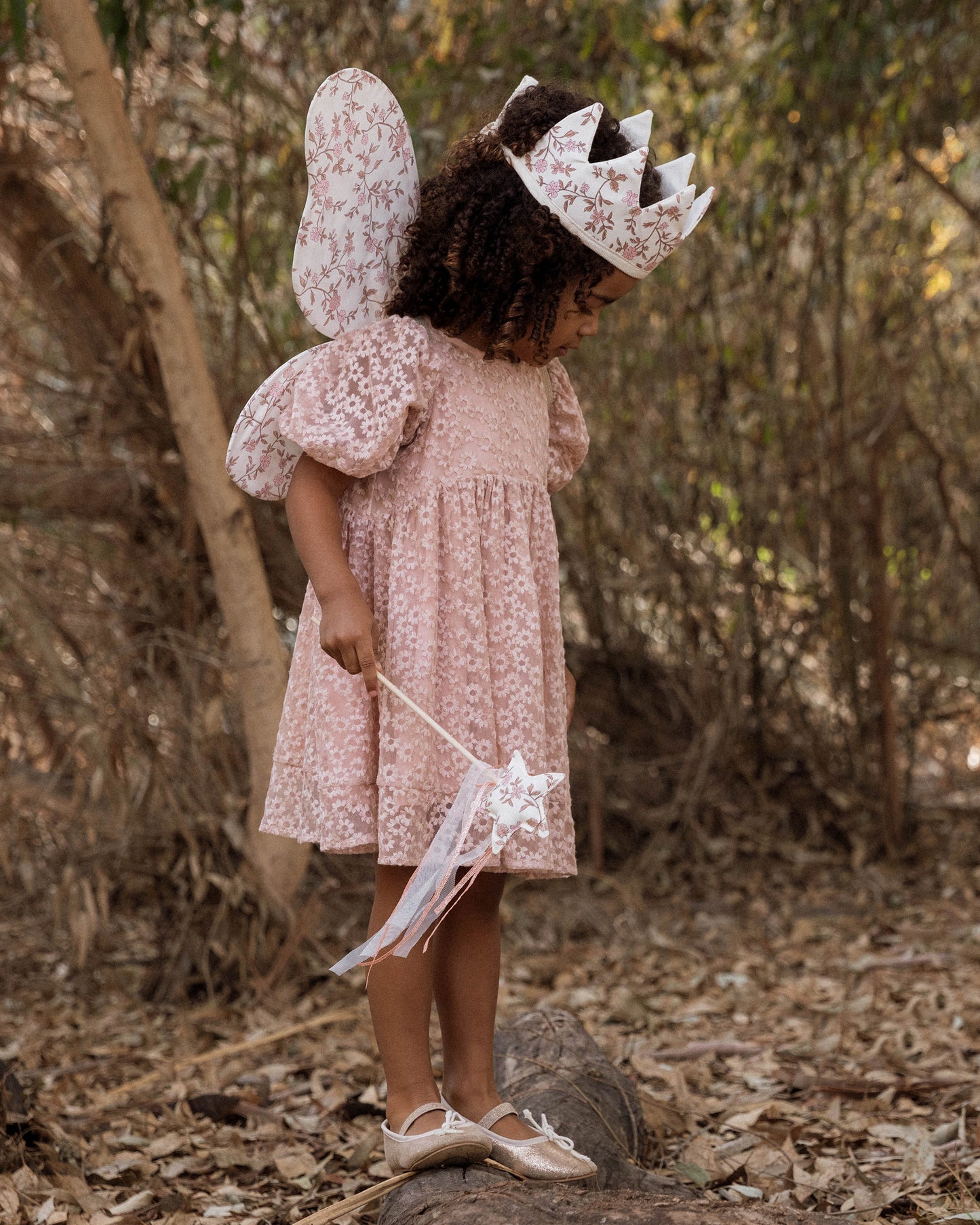 Luna Dress | Rose Embroidered Daisy - Rylee + Cru | Kids Clothes | Trendy Baby Clothes | Modern Infant Outfits |