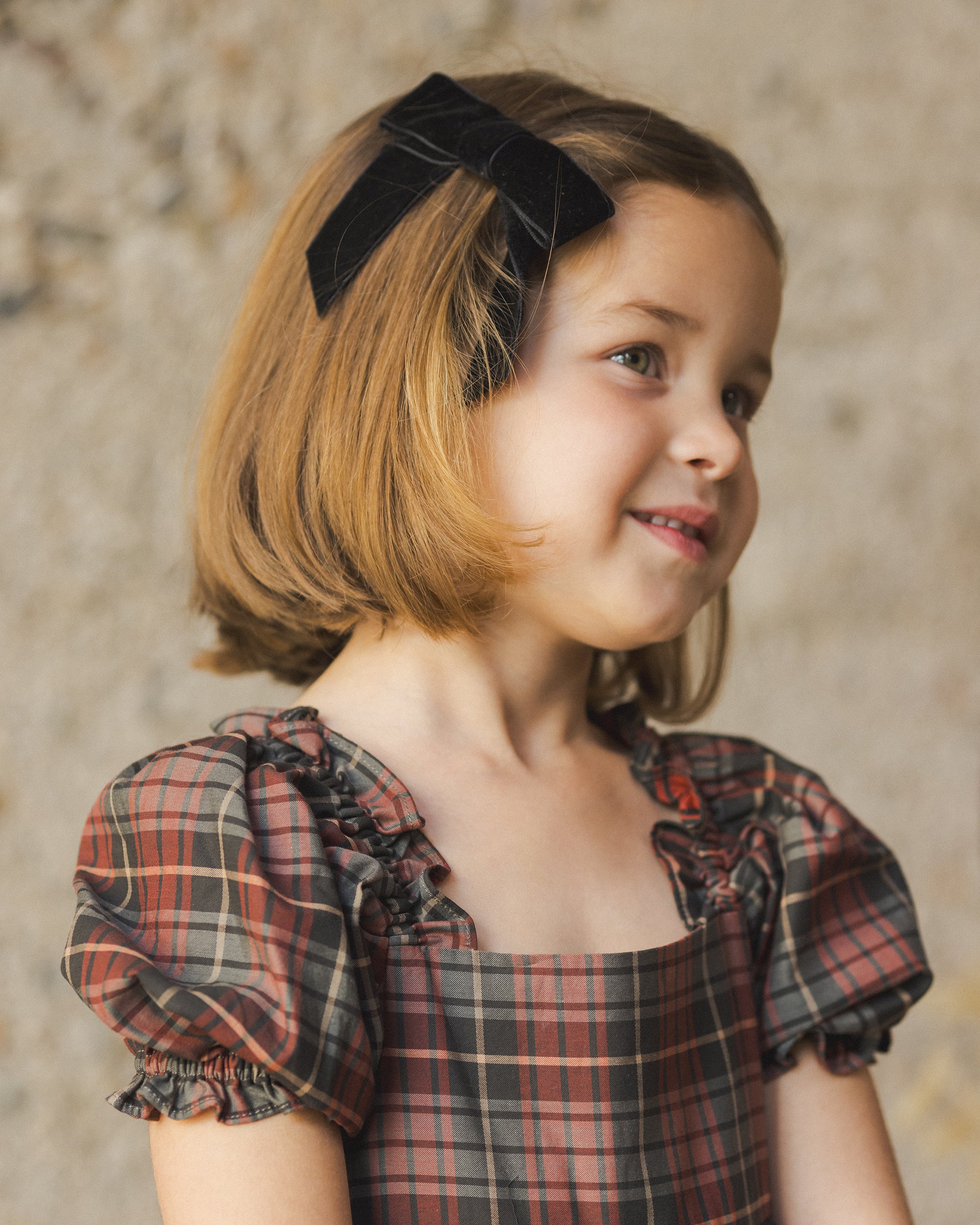 Velvet Bow | Black - Rylee + Cru | Kids Clothes | Trendy Baby Clothes | Modern Infant Outfits |