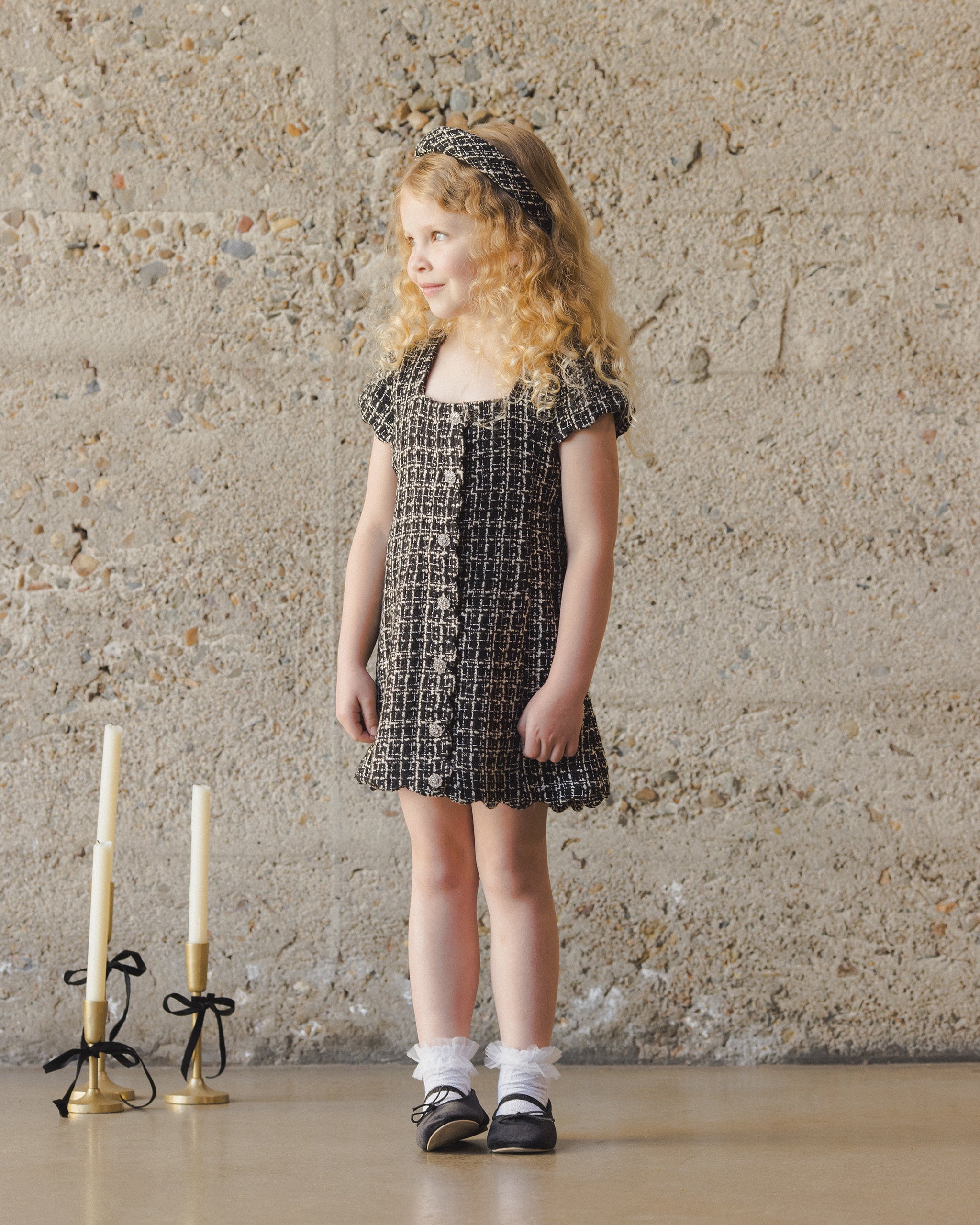 Ruffle Socks | Ruby, Silver Shimmer - Rylee + Cru | Kids Clothes | Trendy Baby Clothes | Modern Infant Outfits |