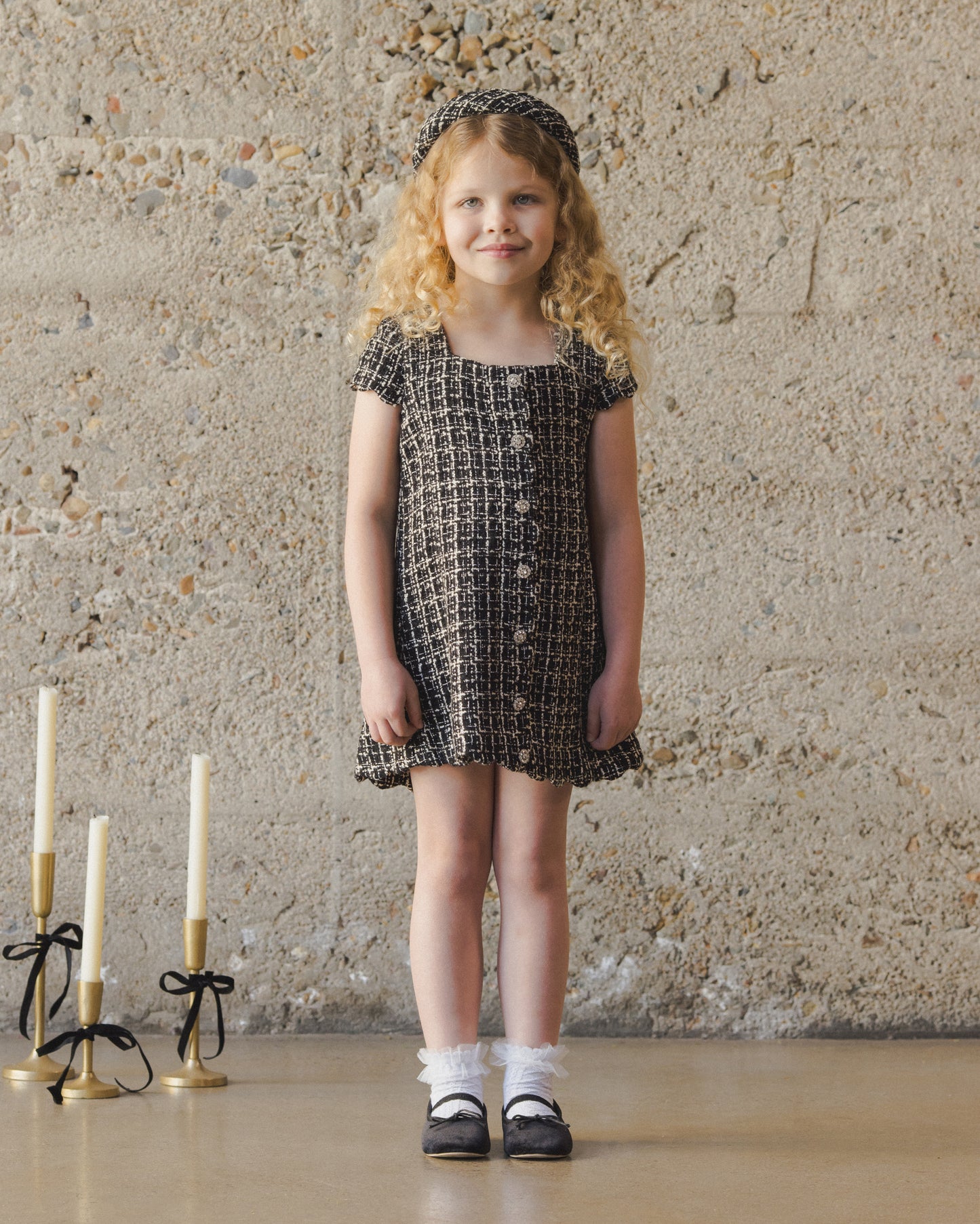 Ruffle Socks | Ruby, Silver Shimmer - Rylee + Cru | Kids Clothes | Trendy Baby Clothes | Modern Infant Outfits |