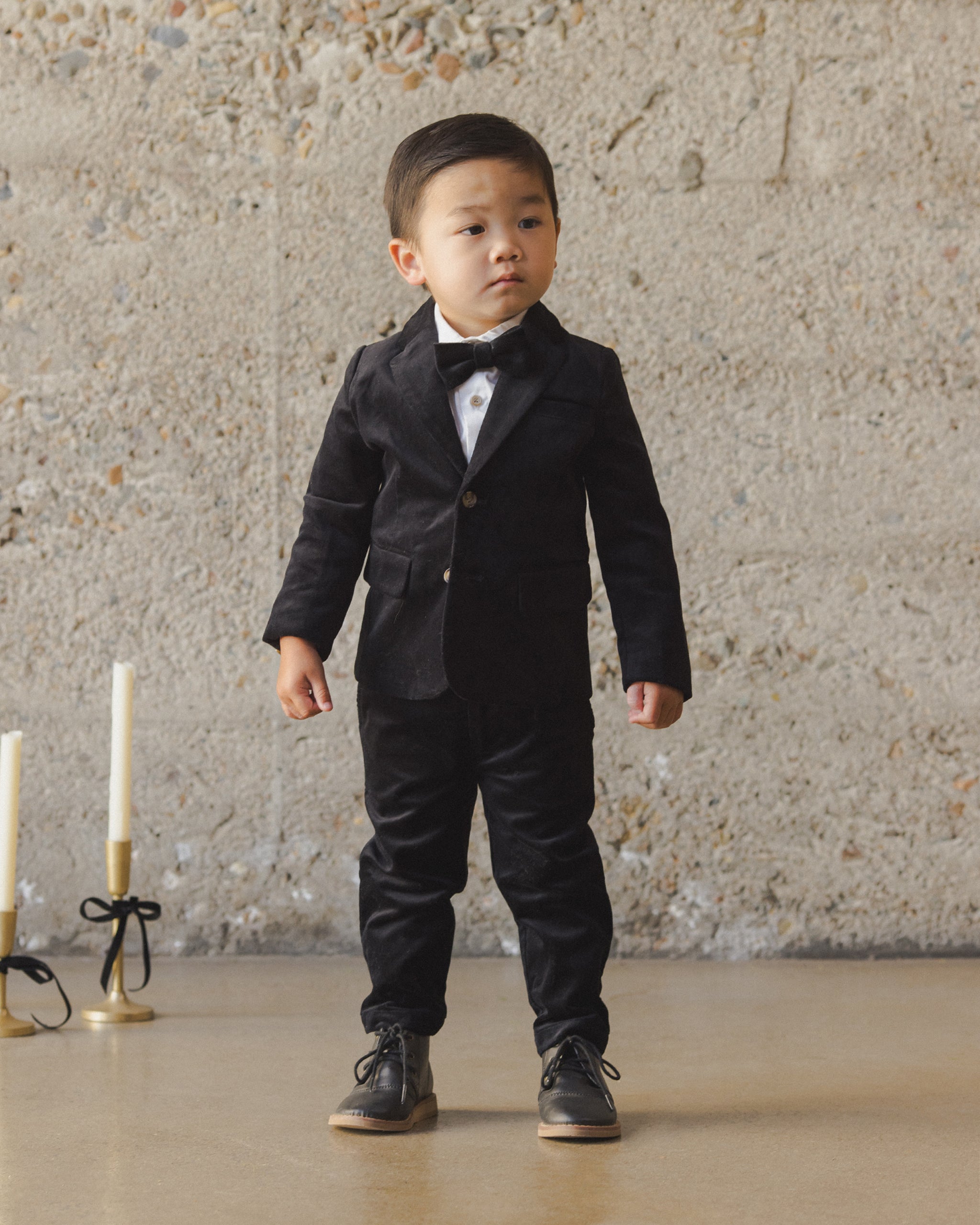 Bow Tie | Black - Rylee + Cru | Kids Clothes | Trendy Baby Clothes | Modern Infant Outfits |