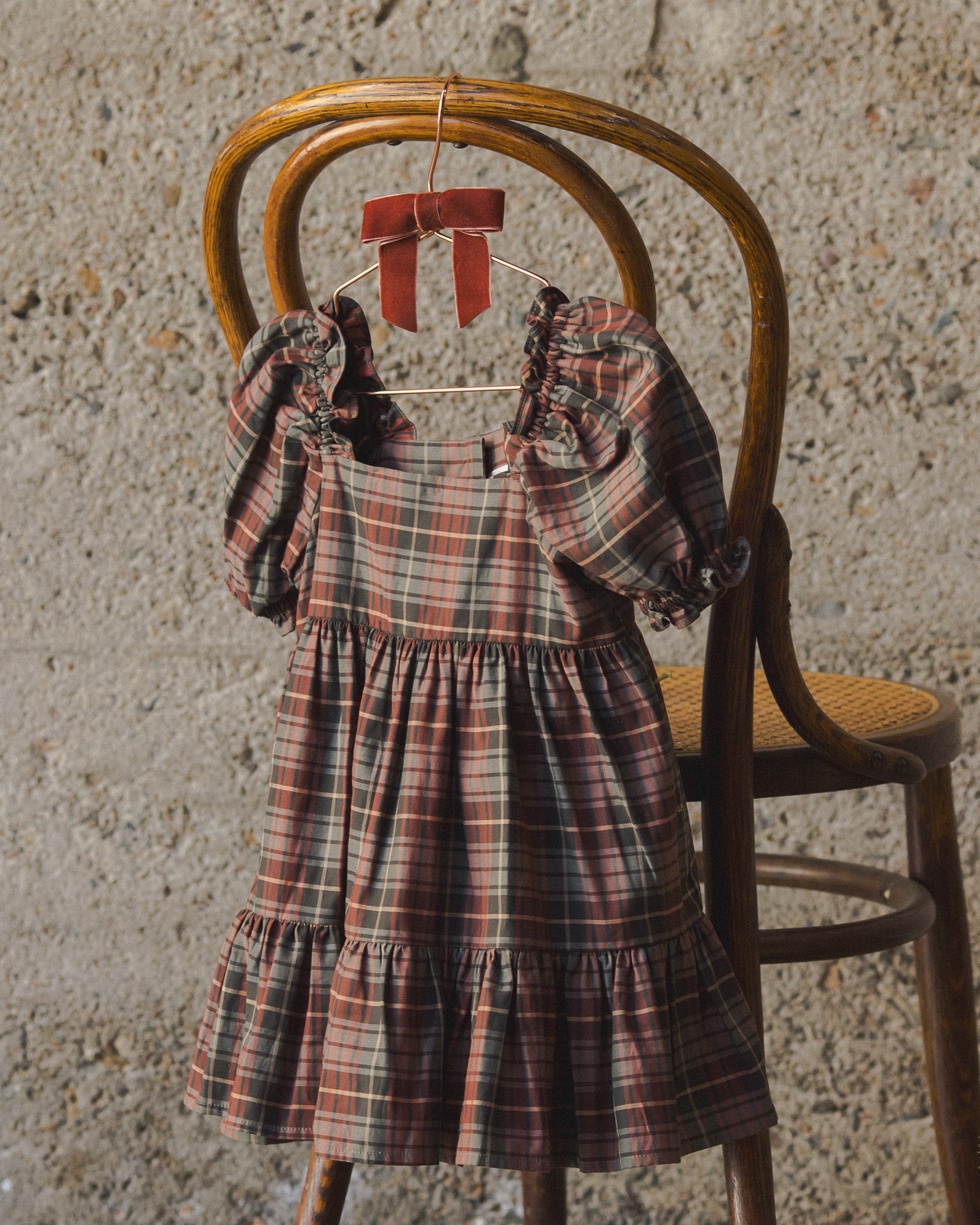 Velvet Bow | Ruby - Rylee + Cru | Kids Clothes | Trendy Baby Clothes | Modern Infant Outfits |