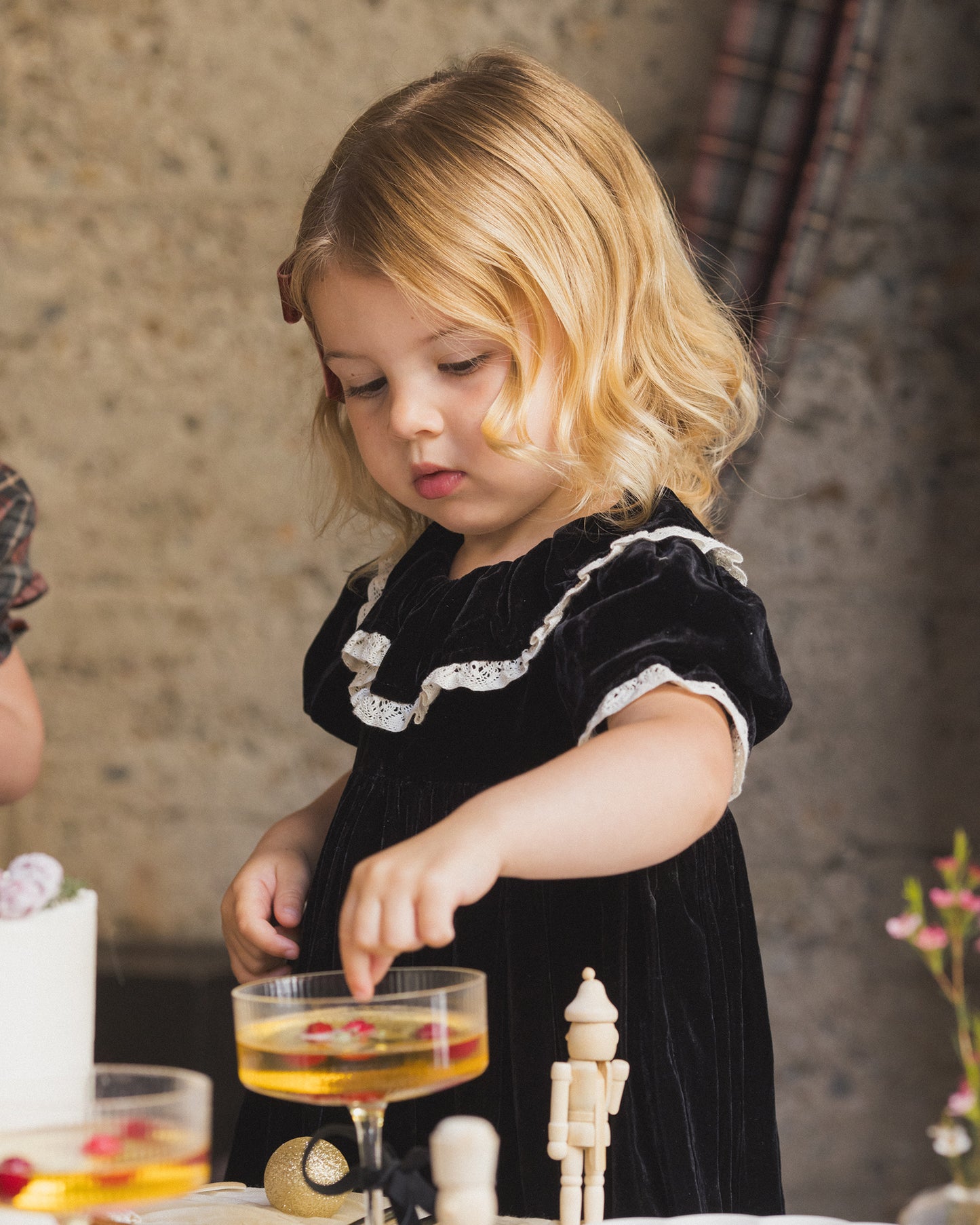 Amelia Dress | Black - Rylee + Cru | Kids Clothes | Trendy Baby Clothes | Modern Infant Outfits |