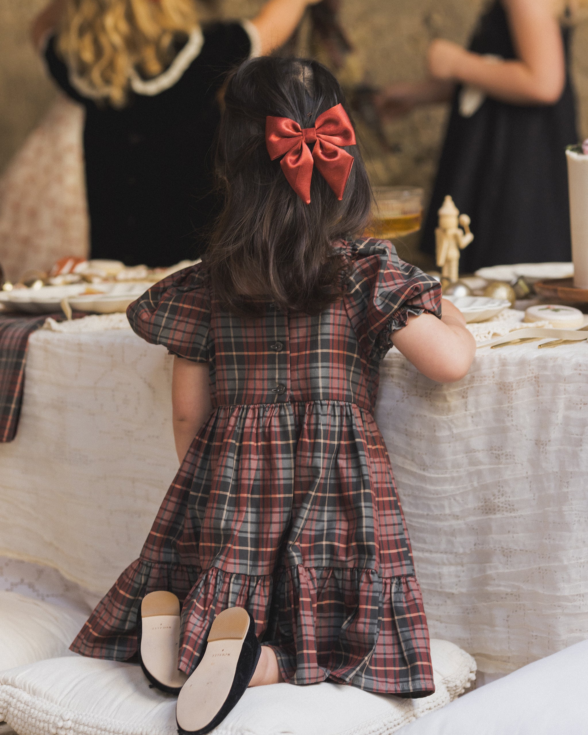 Louella Dress | Winter Tartan - Rylee + Cru | Kids Clothes | Trendy Baby Clothes | Modern Infant Outfits |