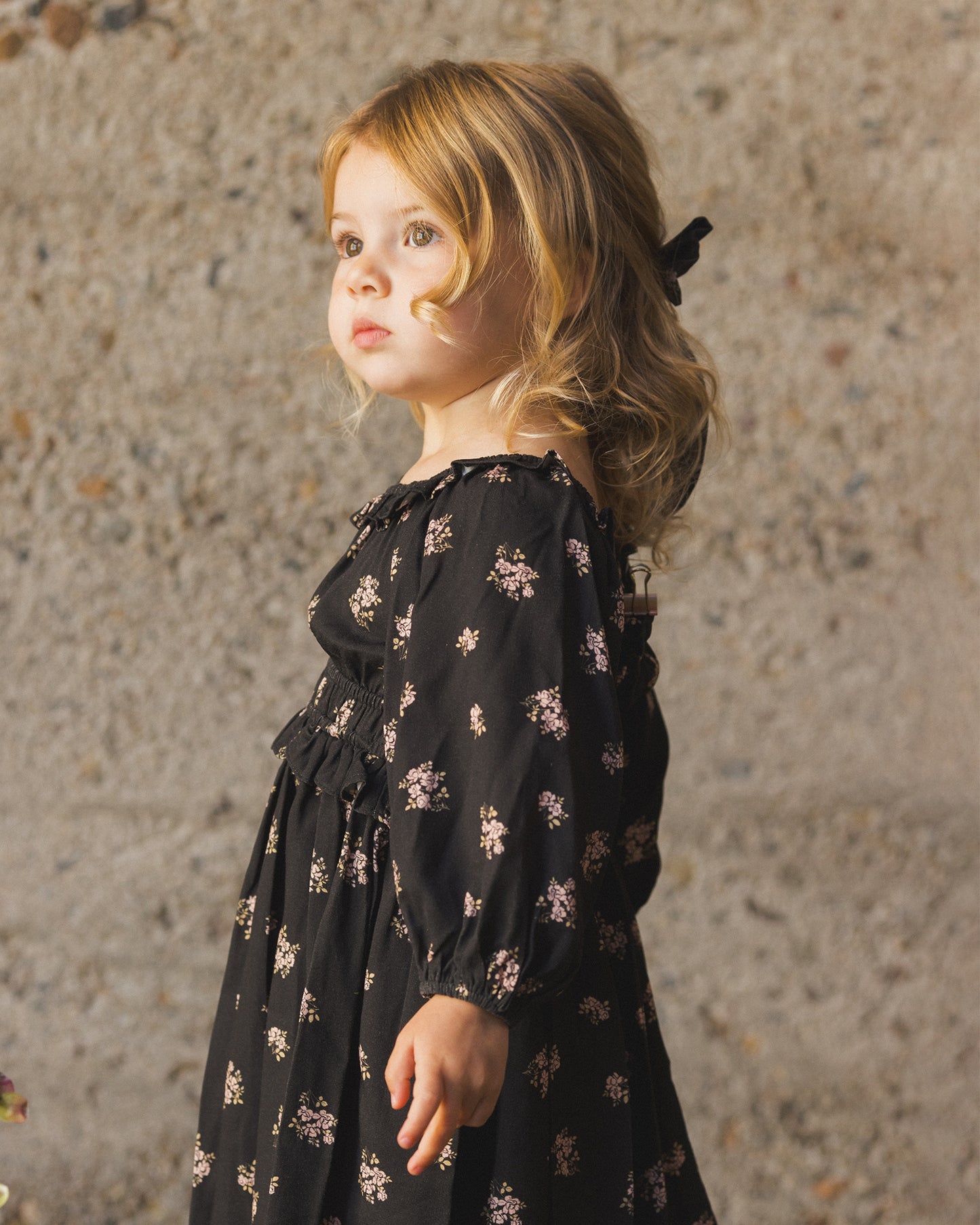 Junie Dress | Ditsy Floral - Rylee + Cru | Kids Clothes | Trendy Baby Clothes | Modern Infant Outfits |