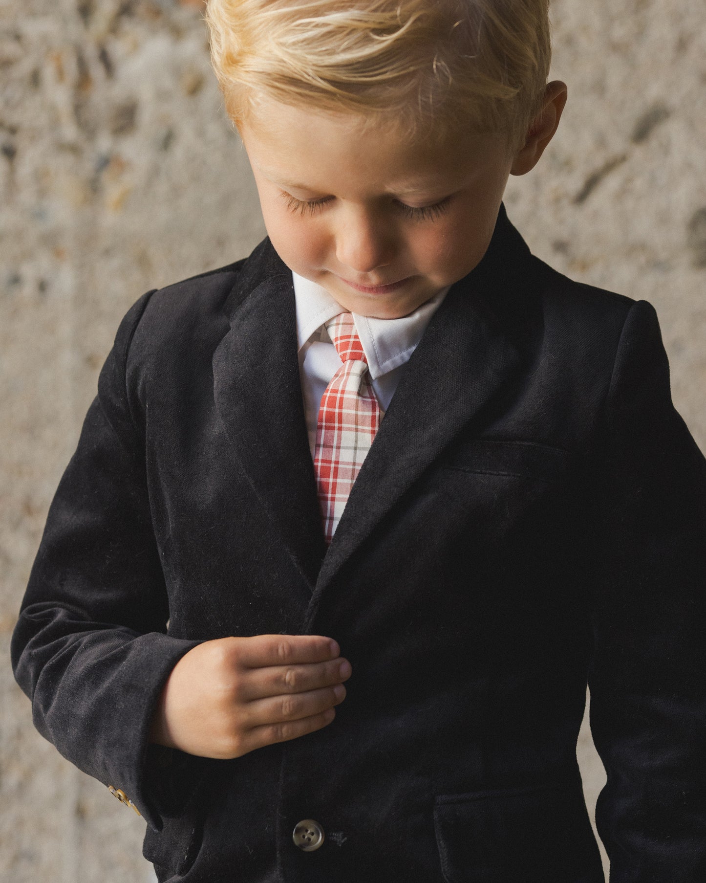 Skinny Tie | Holiday Tartan - Rylee + Cru | Kids Clothes | Trendy Baby Clothes | Modern Infant Outfits |