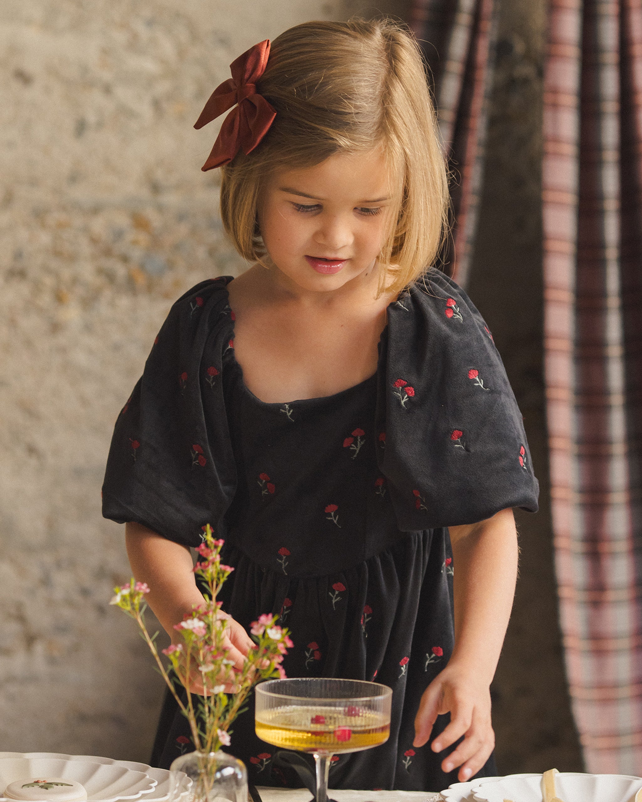 Norah Bow | Ruby - Rylee + Cru | Kids Clothes | Trendy Baby Clothes | Modern Infant Outfits |