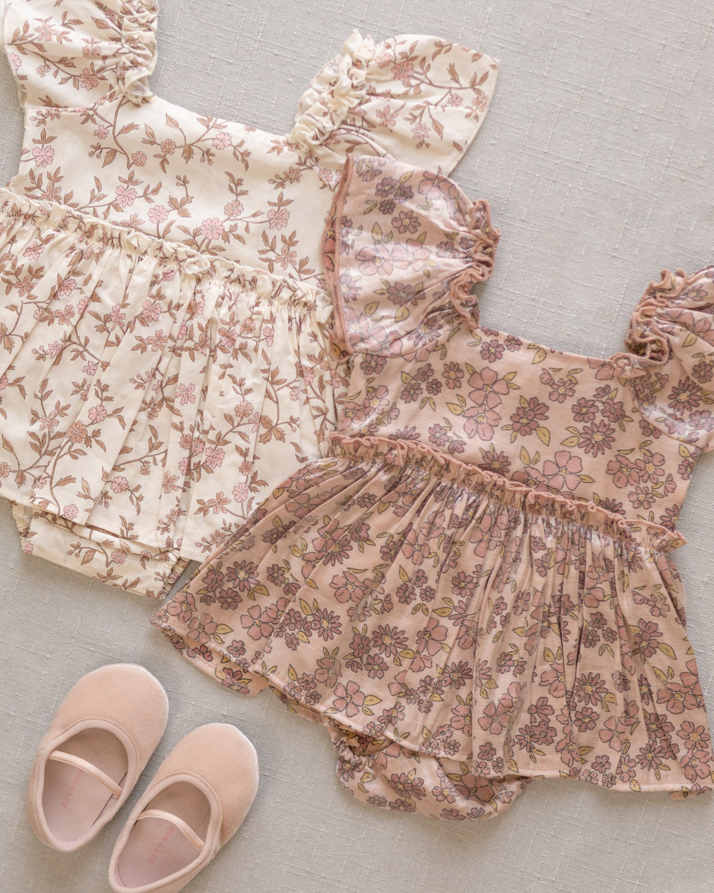 Baby Ballet Flats | Rose - Rylee + Cru | Kids Clothes | Trendy Baby Clothes | Modern Infant Outfits |