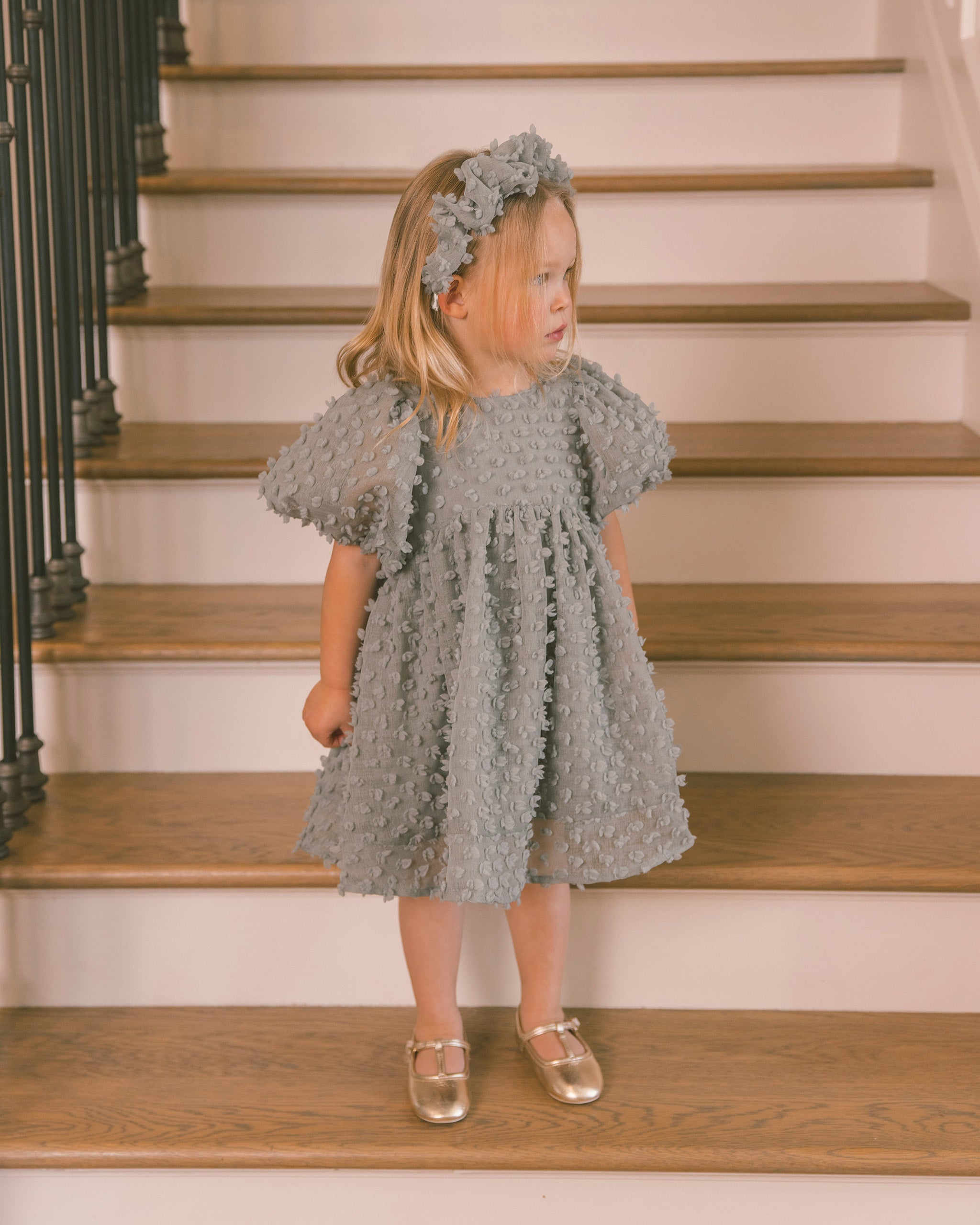Luna Dress Eucalyptus