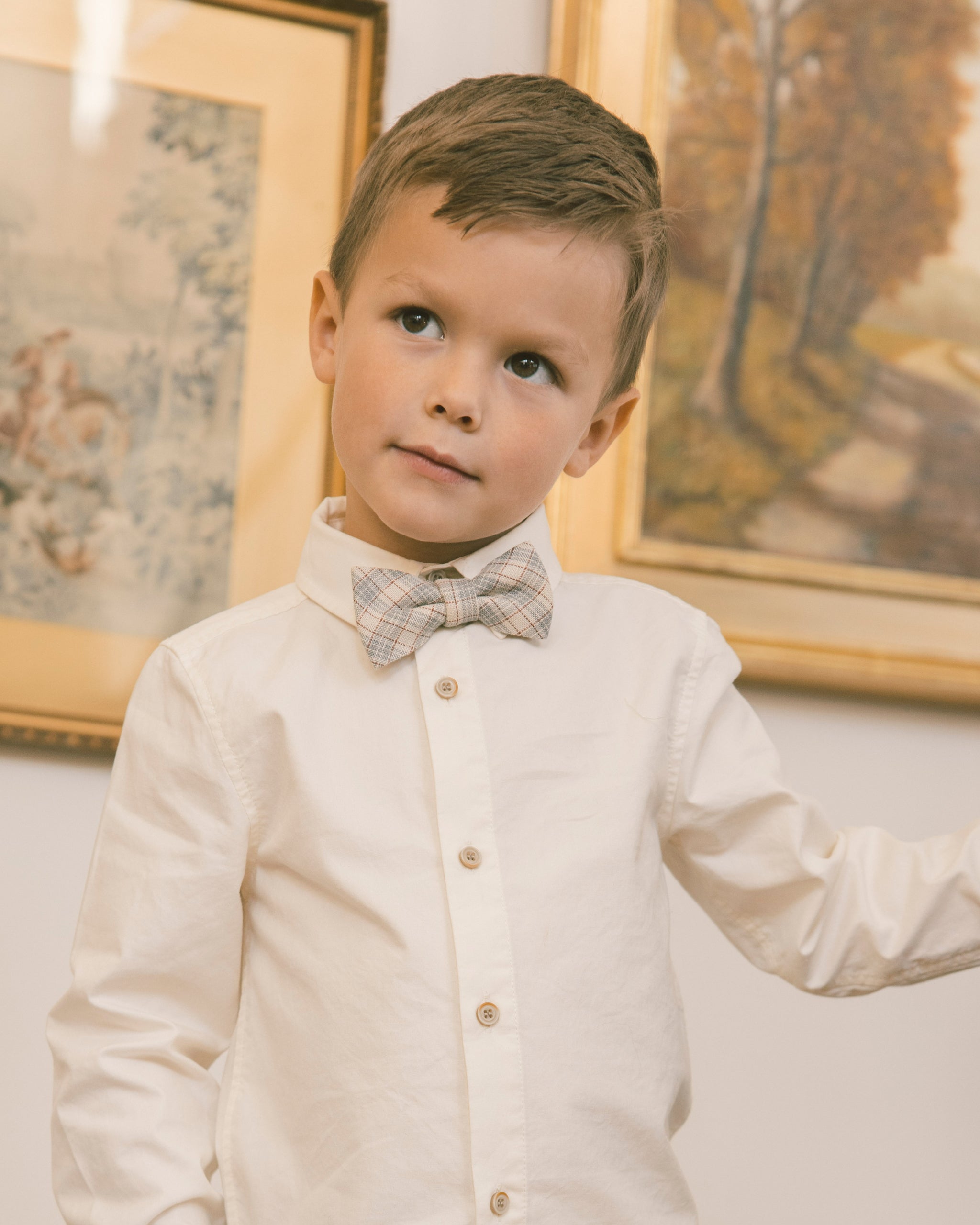 Bow Tie Fall Plaid - Rylee + Cru | Kids Clothes | Trendy Baby Clothes | Modern Infant Outfits |