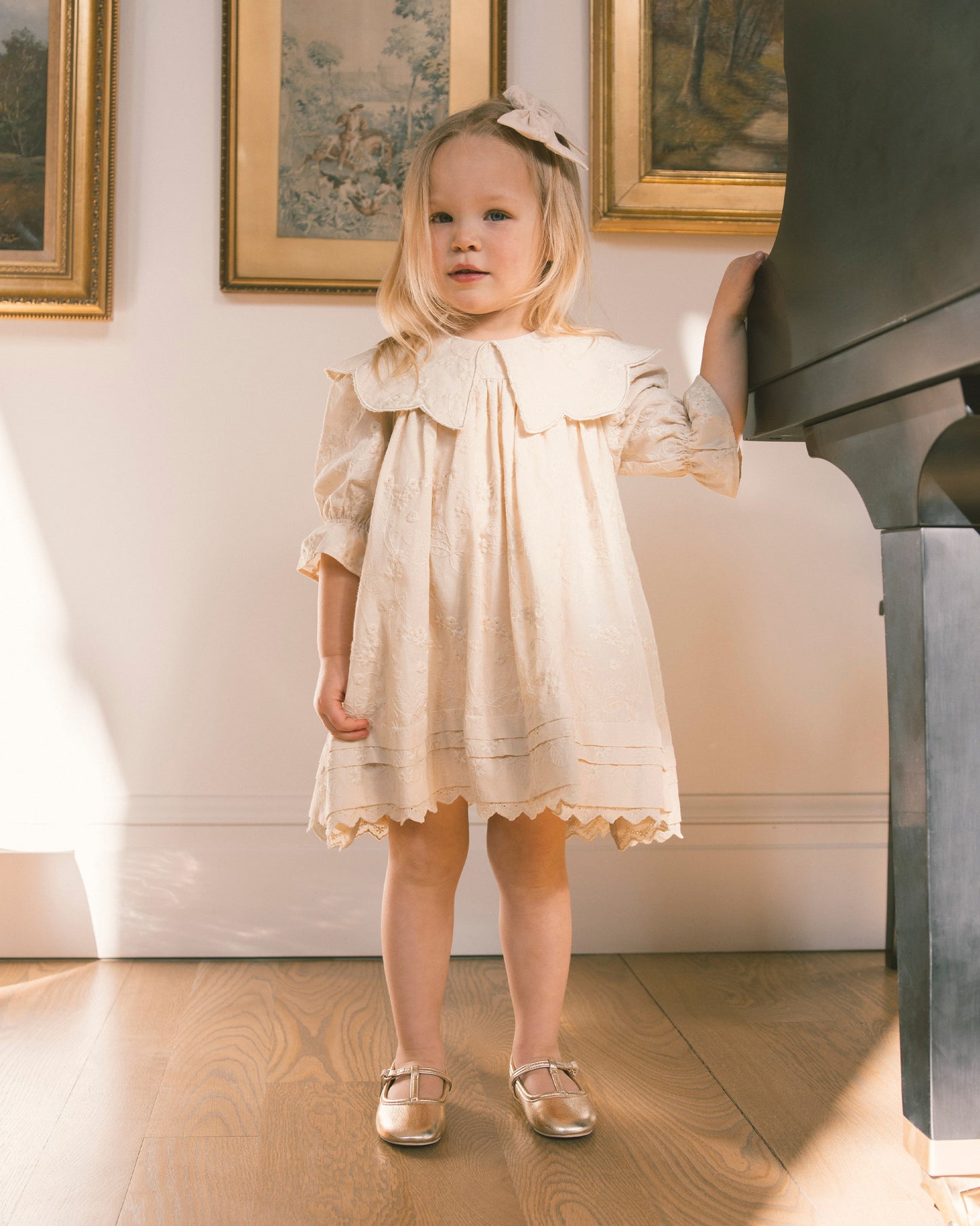 Mabel Dress Natural