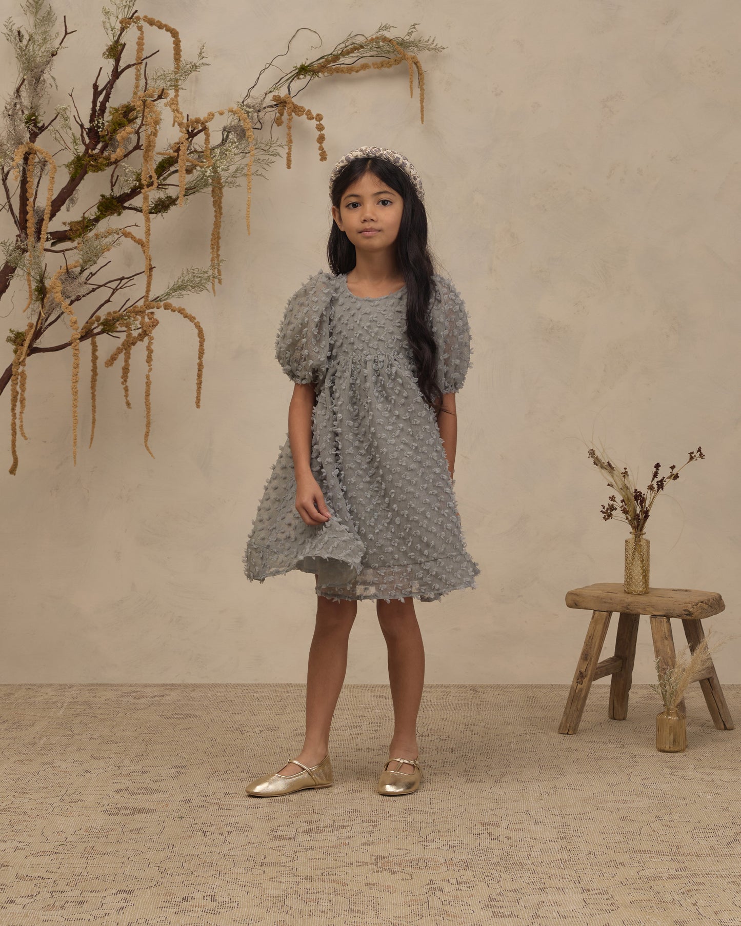 Luna Dress Eucalyptus