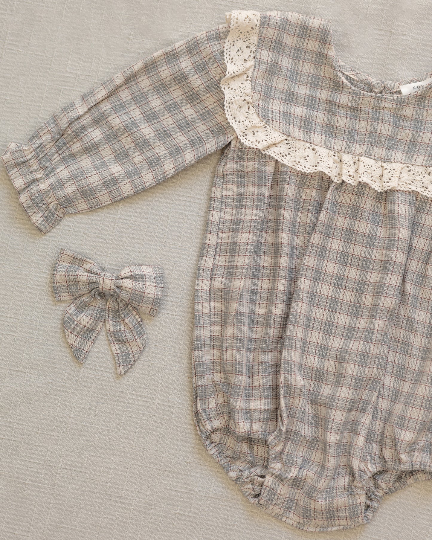 Norah Bow Fall Plaid