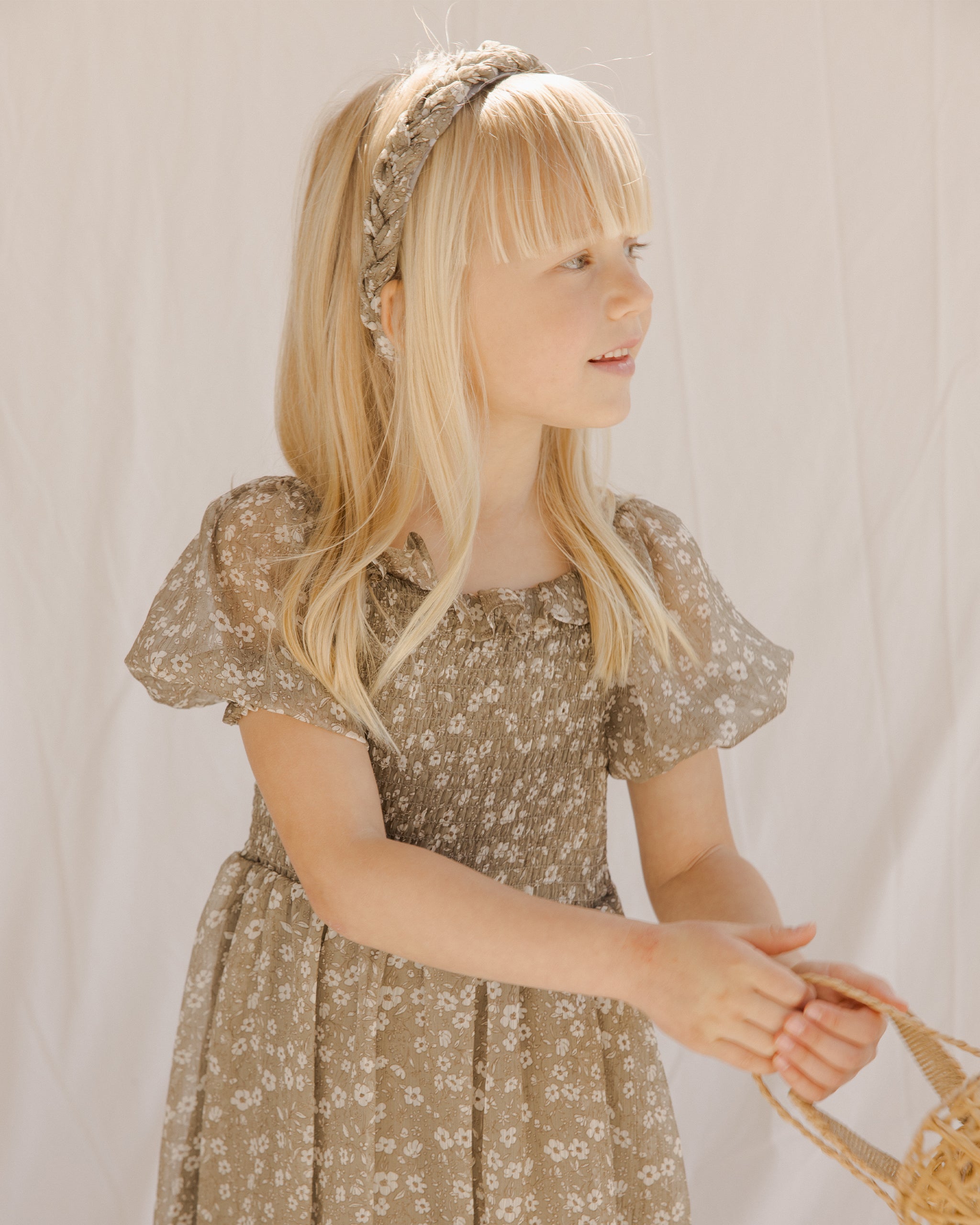 Braided Headband || Cypress Floral - Rylee + Cru | Kids Clothes | Trendy Baby Clothes | Modern Infant Outfits |