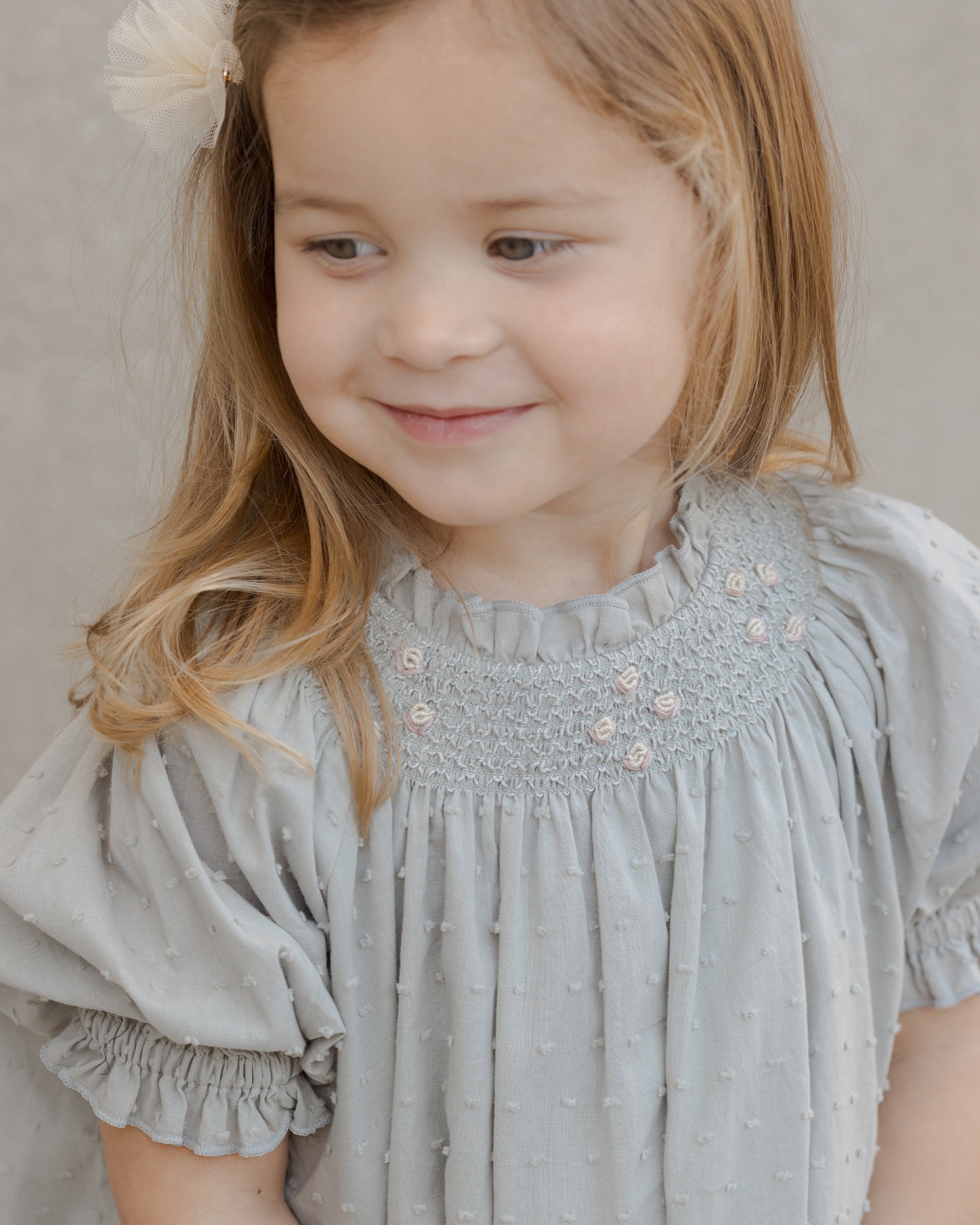 Maddie Dress || Sky - Rylee + Cru | Kids Clothes | Trendy Baby Clothes | Modern Infant Outfits |