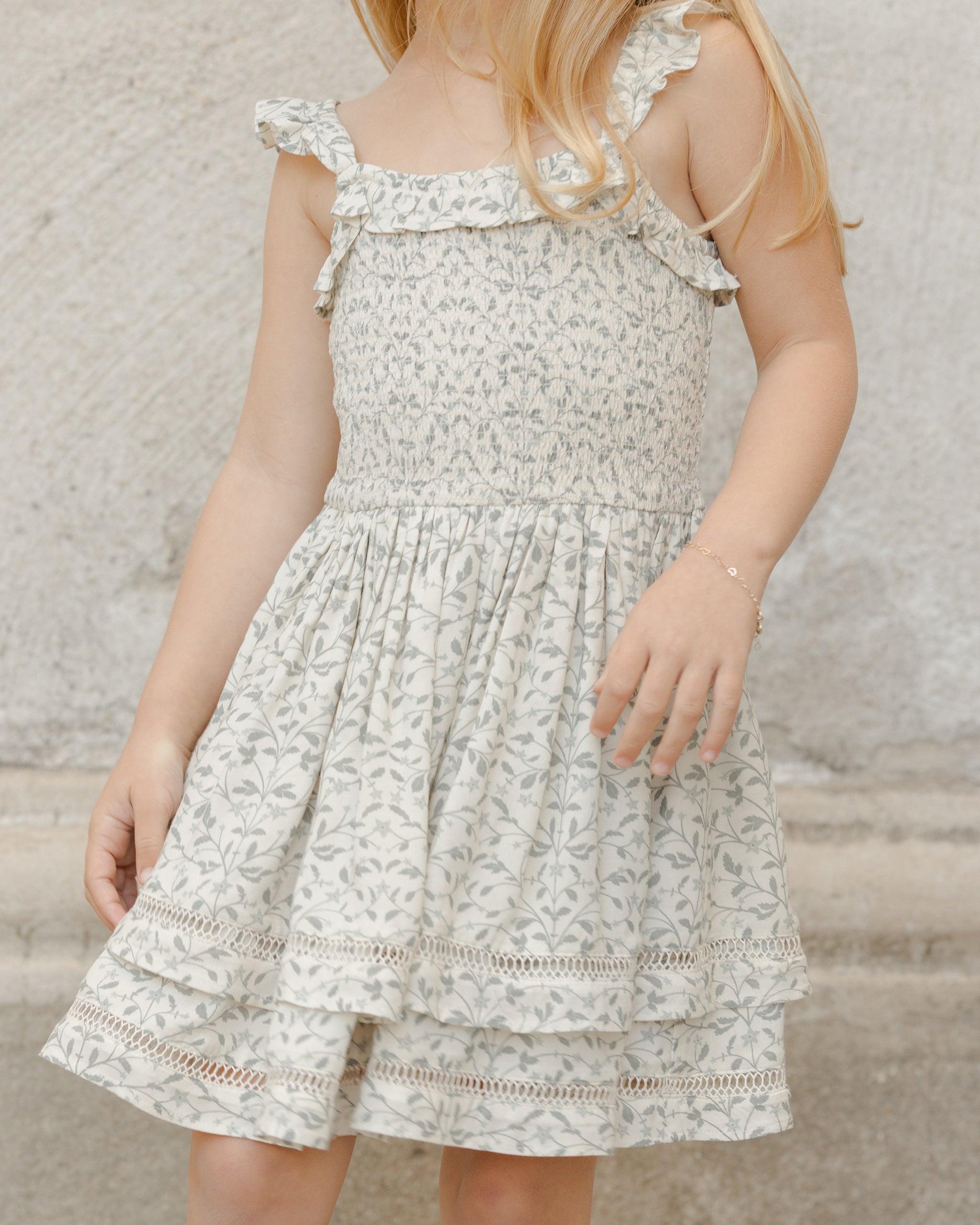 Birdie Dress || Lily Fields - Rylee + Cru | Kids Clothes | Trendy Baby Clothes | Modern Infant Outfits |