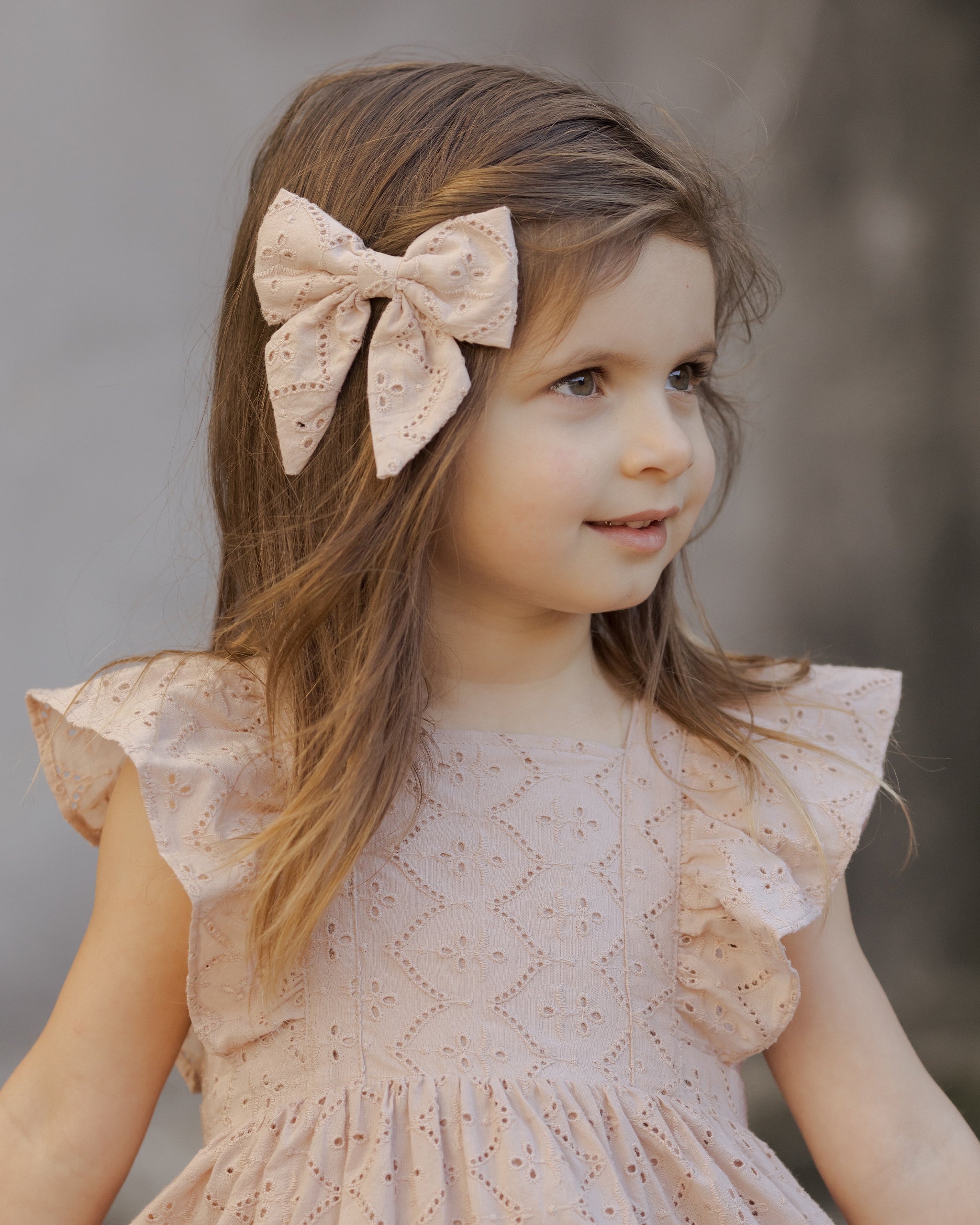 Lucy Dress || Rose - Rylee + Cru | Kids Clothes | Trendy Baby Clothes | Modern Infant Outfits |