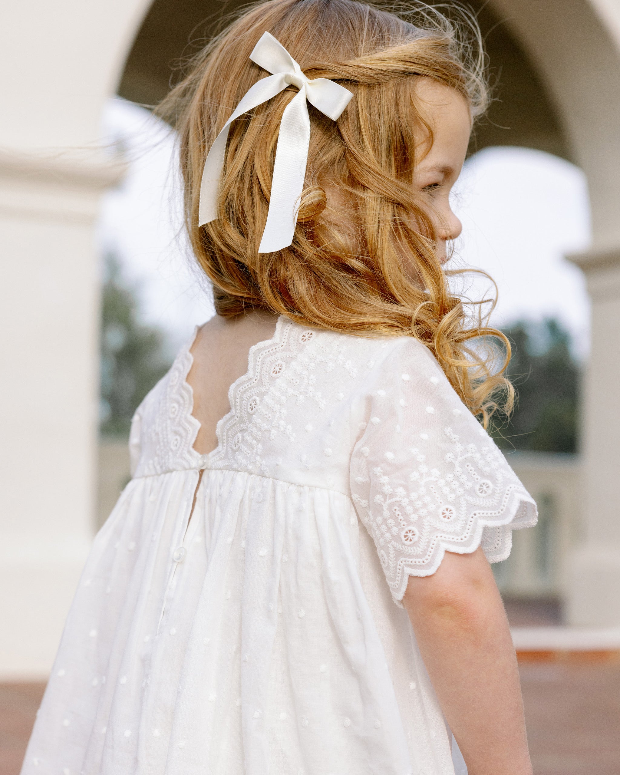 Eleanor Dress White Noralee Eleanor Dress White Noralee
