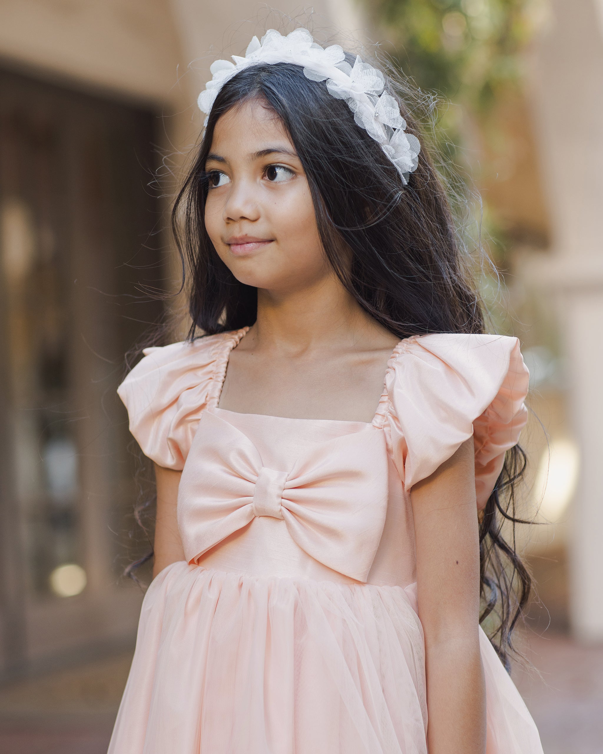 kiddo modern dress Clara Dress Pearl Noralee