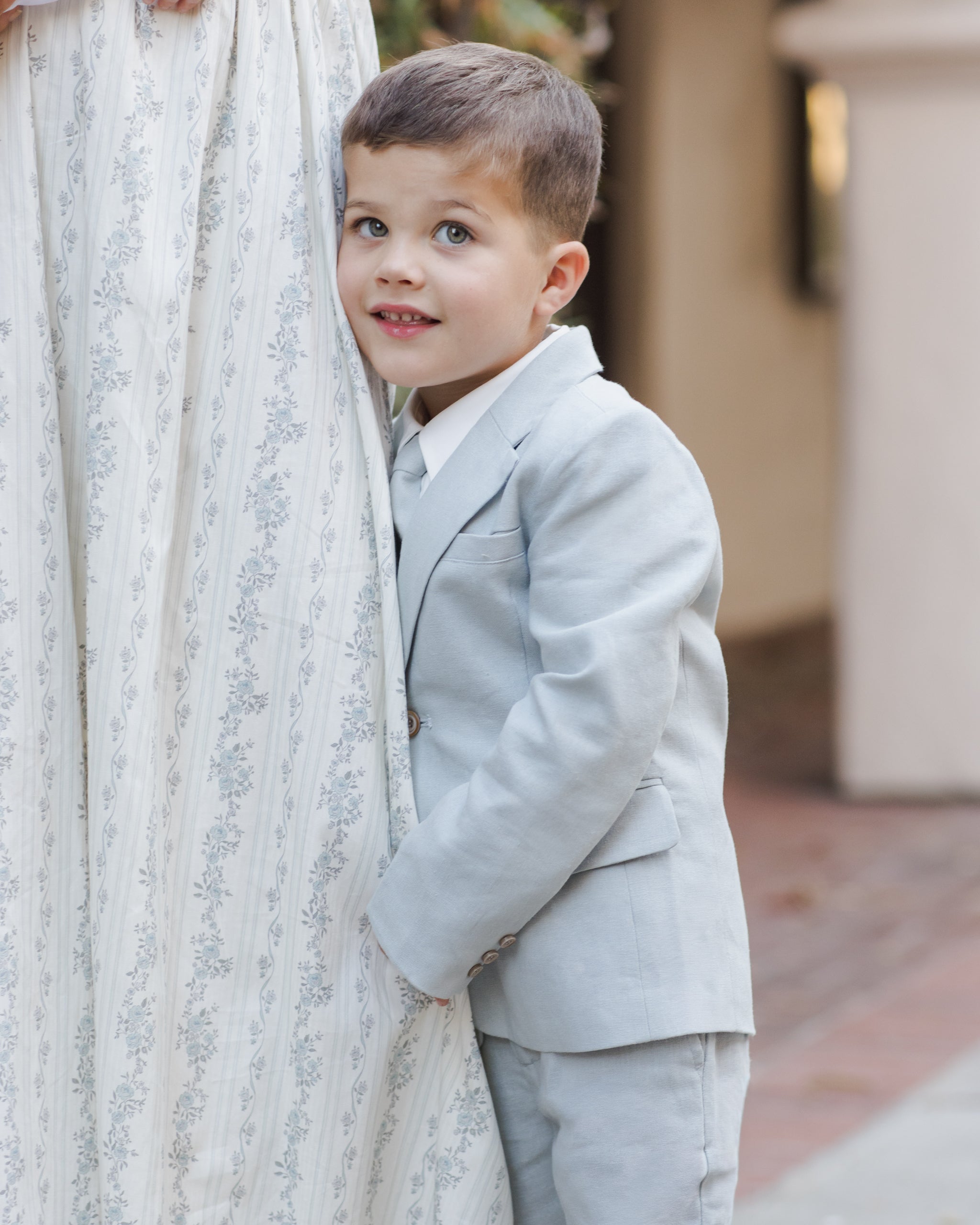 Sebastian Blazer Heathered Mist - Rylee + Cru | Kids Clothes | Trendy Baby Clothes | Modern Infant Outfits |