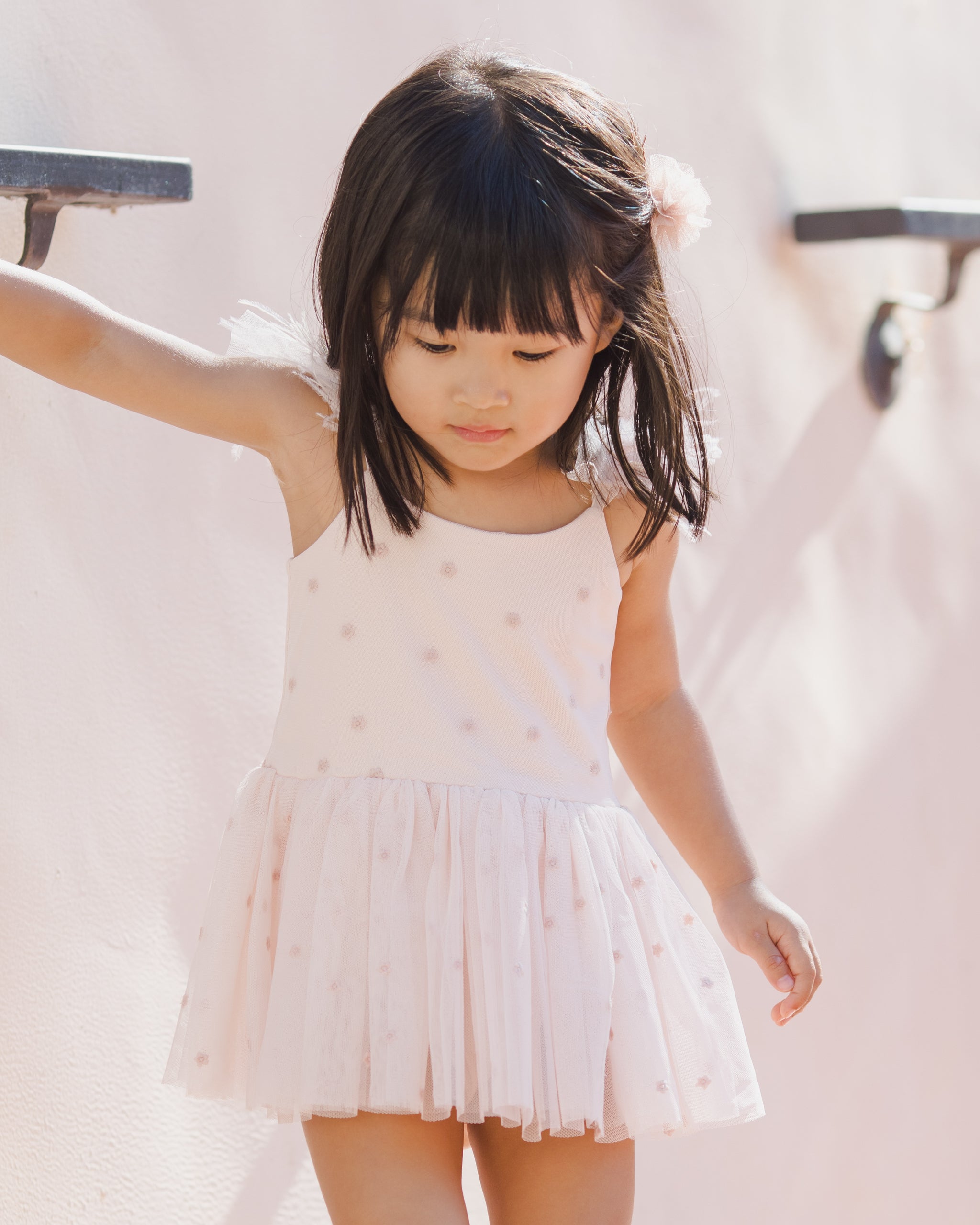 Pom Pom Pins Ivory, Pearl - Rylee + Cru | Kids Clothes | Trendy Baby Clothes | Modern Infant Outfits |