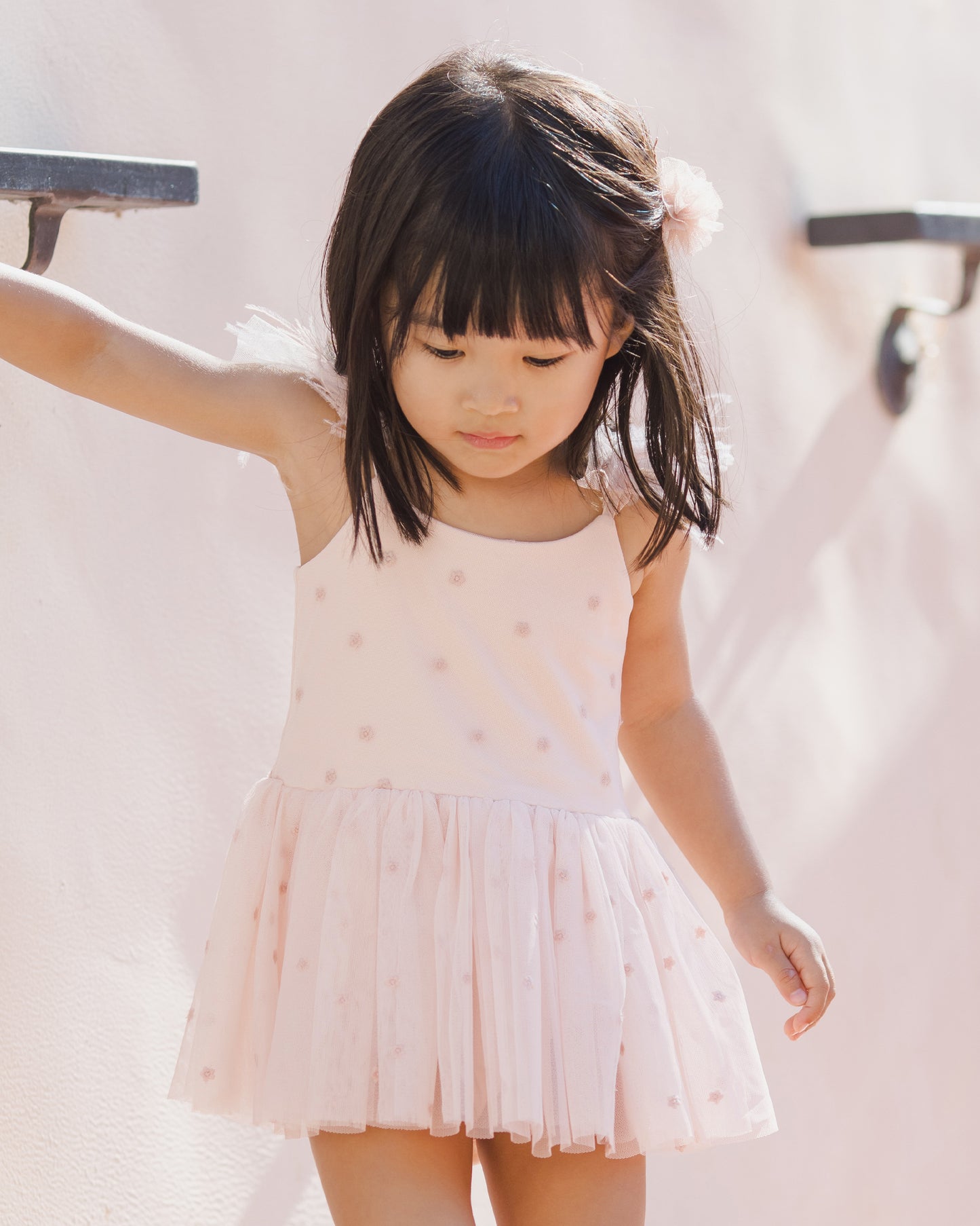 Poppy Tutu Blush - Rylee + Cru | Kids Clothes | Trendy Baby Clothes | Modern Infant Outfits |
