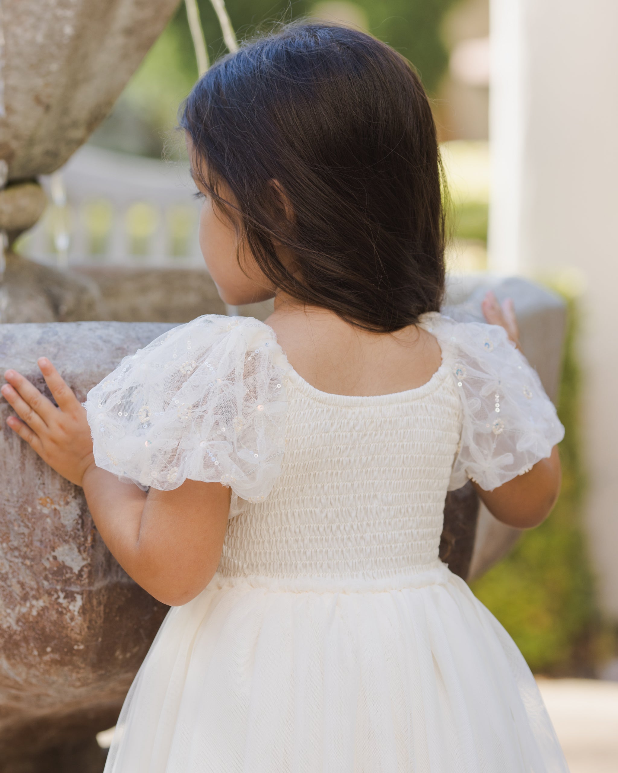 Dorothy Dress Ivory - Rylee + Cru | Kids Clothes | Trendy Baby Clothes | Modern Infant Outfits |