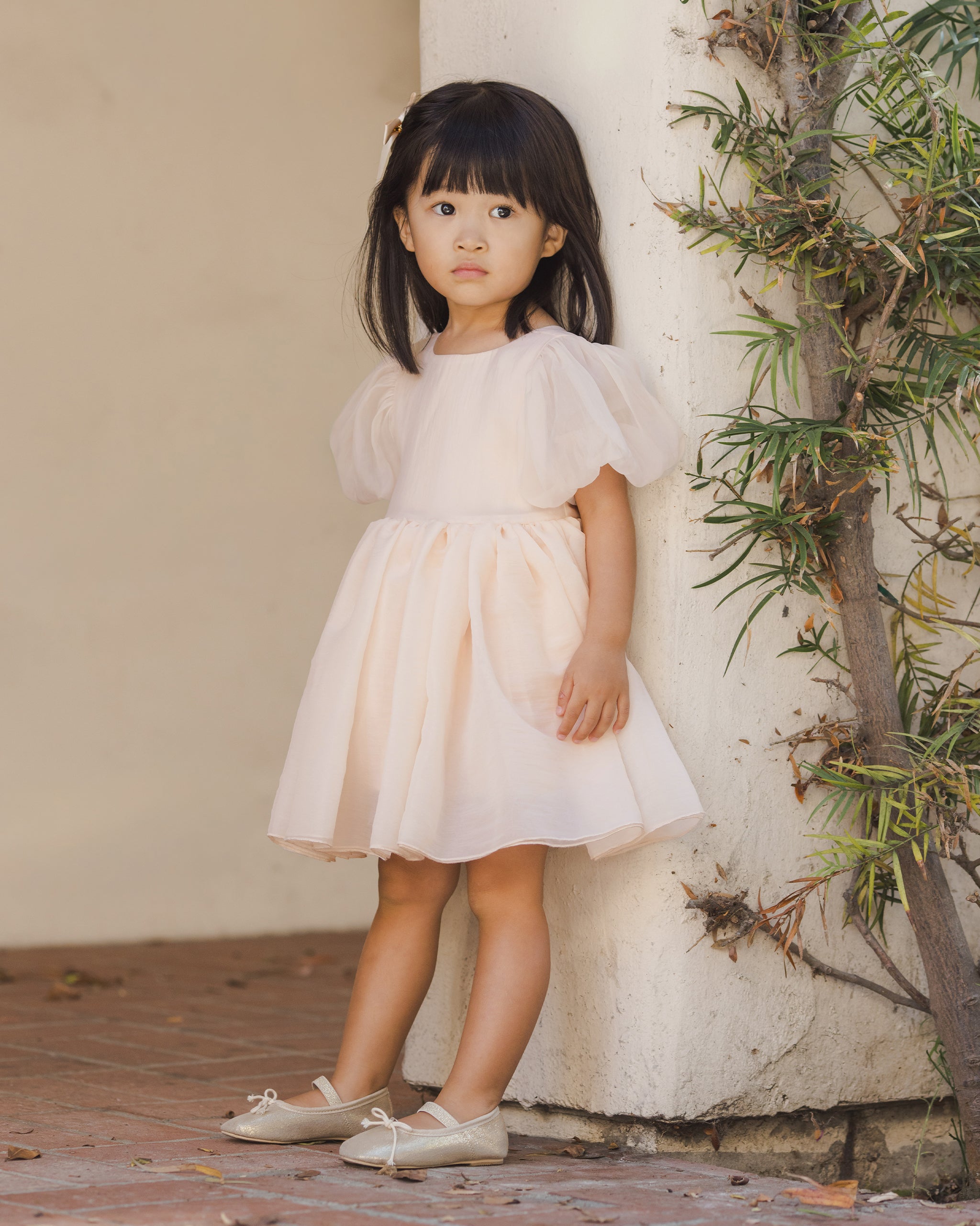 Sofia Dress Blush - Rylee + Cru | Kids Clothes | Trendy Baby Clothes | Modern Infant Outfits |