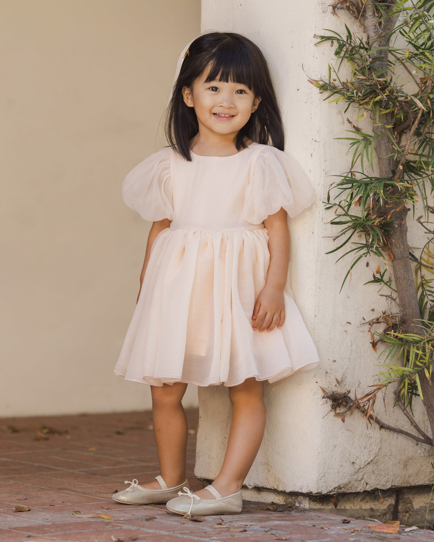 Sofia Dress Blush - Rylee + Cru | Kids Clothes | Trendy Baby Clothes | Modern Infant Outfits |