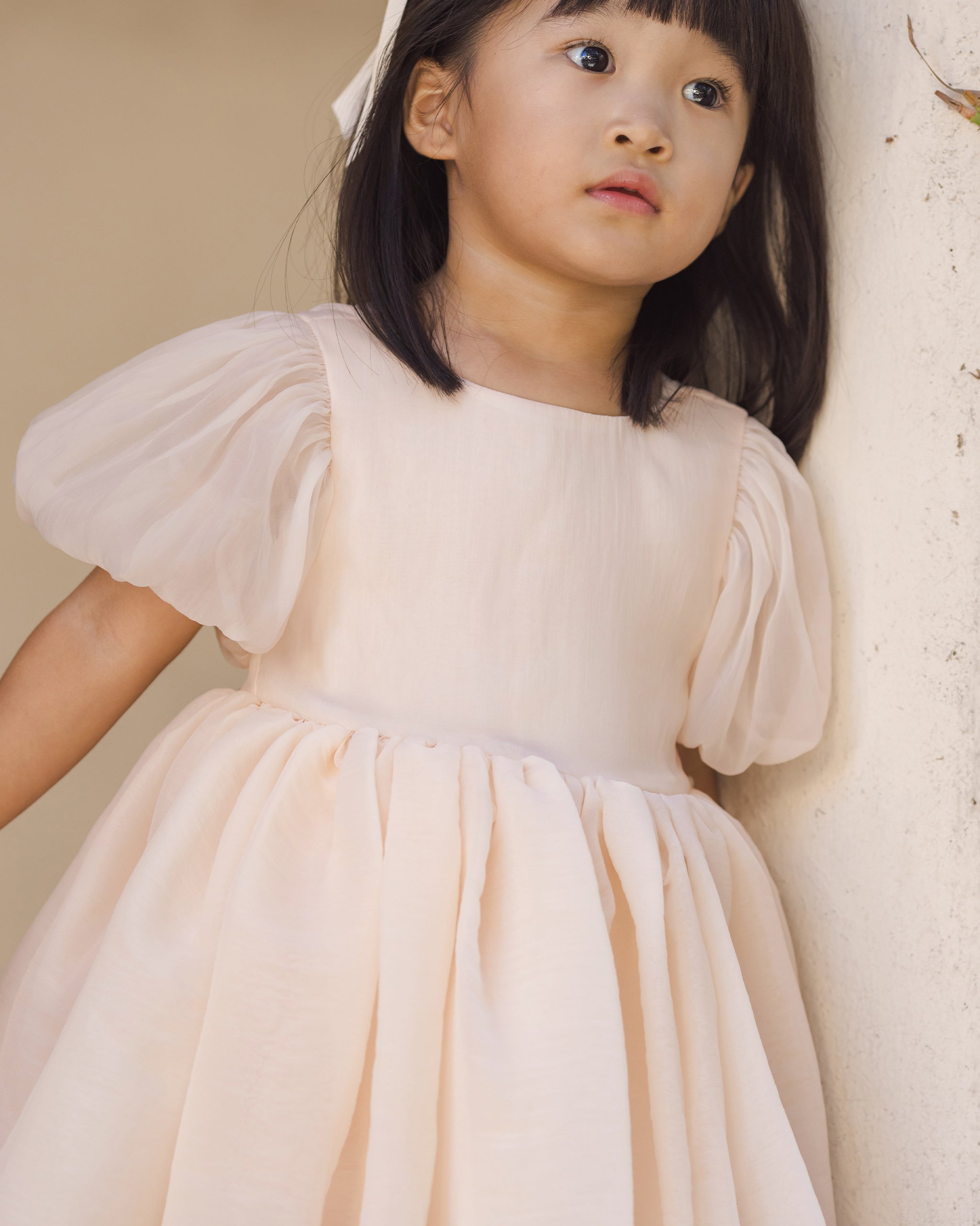 Sofia Dress Blush - Rylee + Cru | Kids Clothes | Trendy Baby Clothes | Modern Infant Outfits |