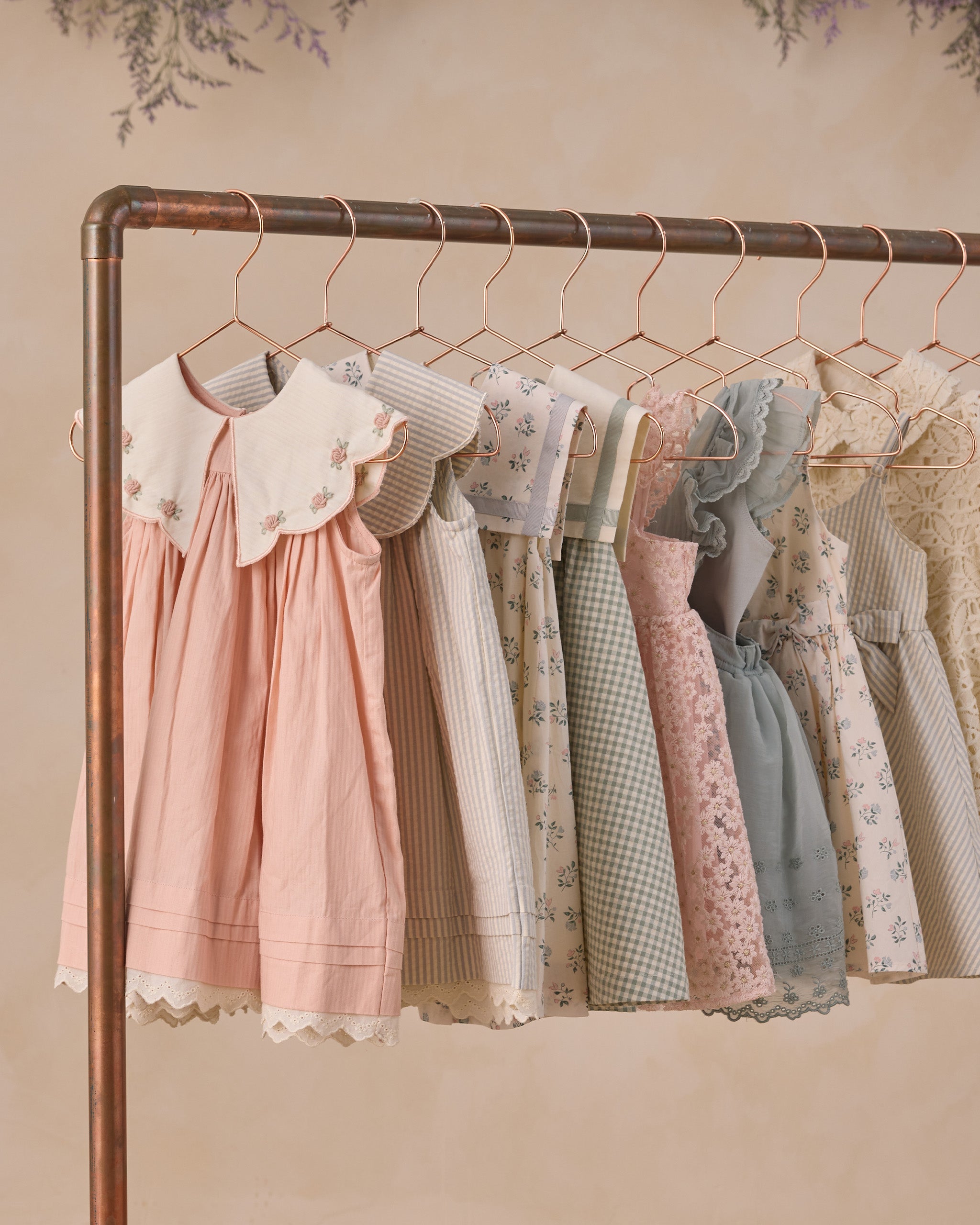 Daisy Dress Eucalyptus Check – Noralee